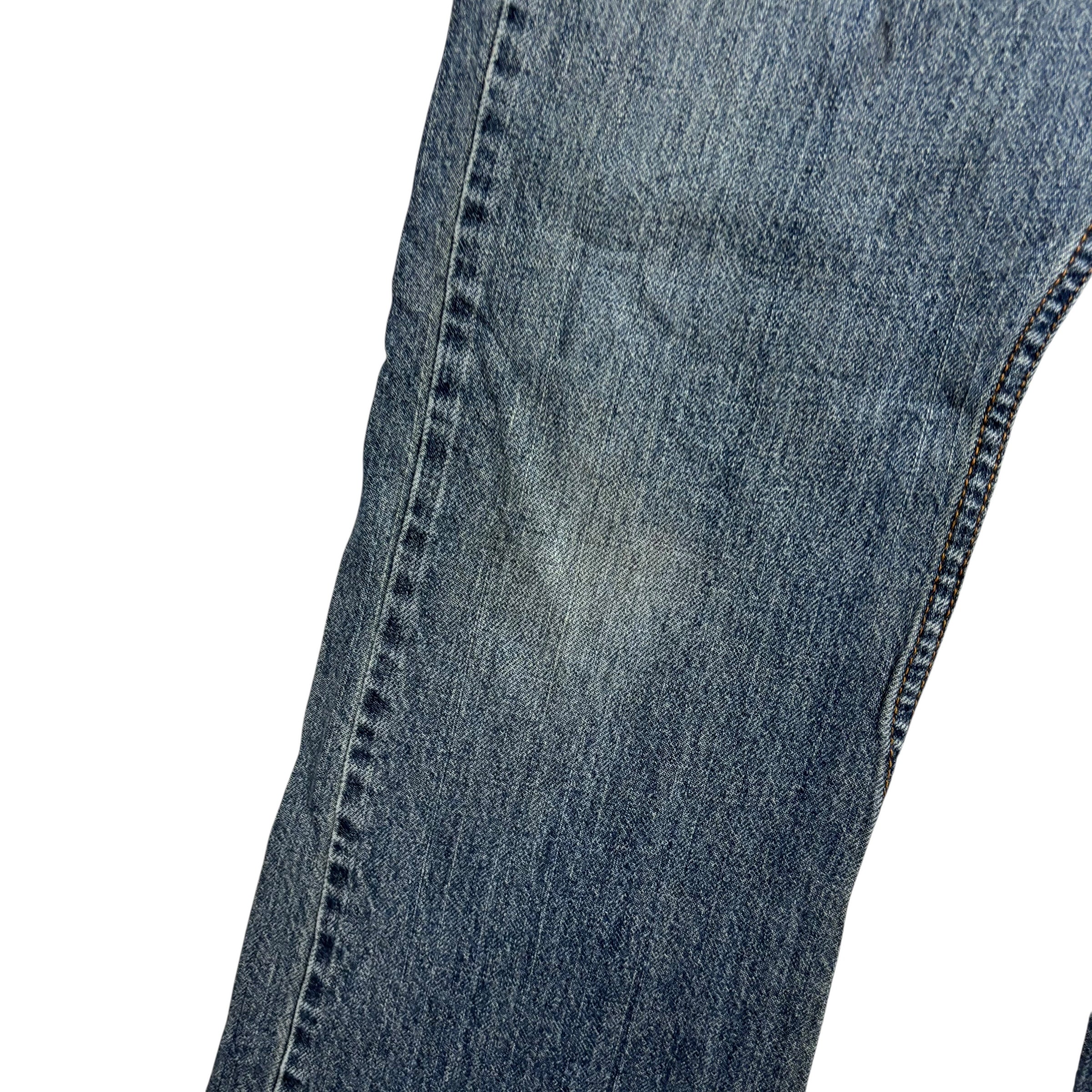 Levis 527 Jeans W32 L32 Mens Mid Blue Regular Bootcut Fit Vintage Denim