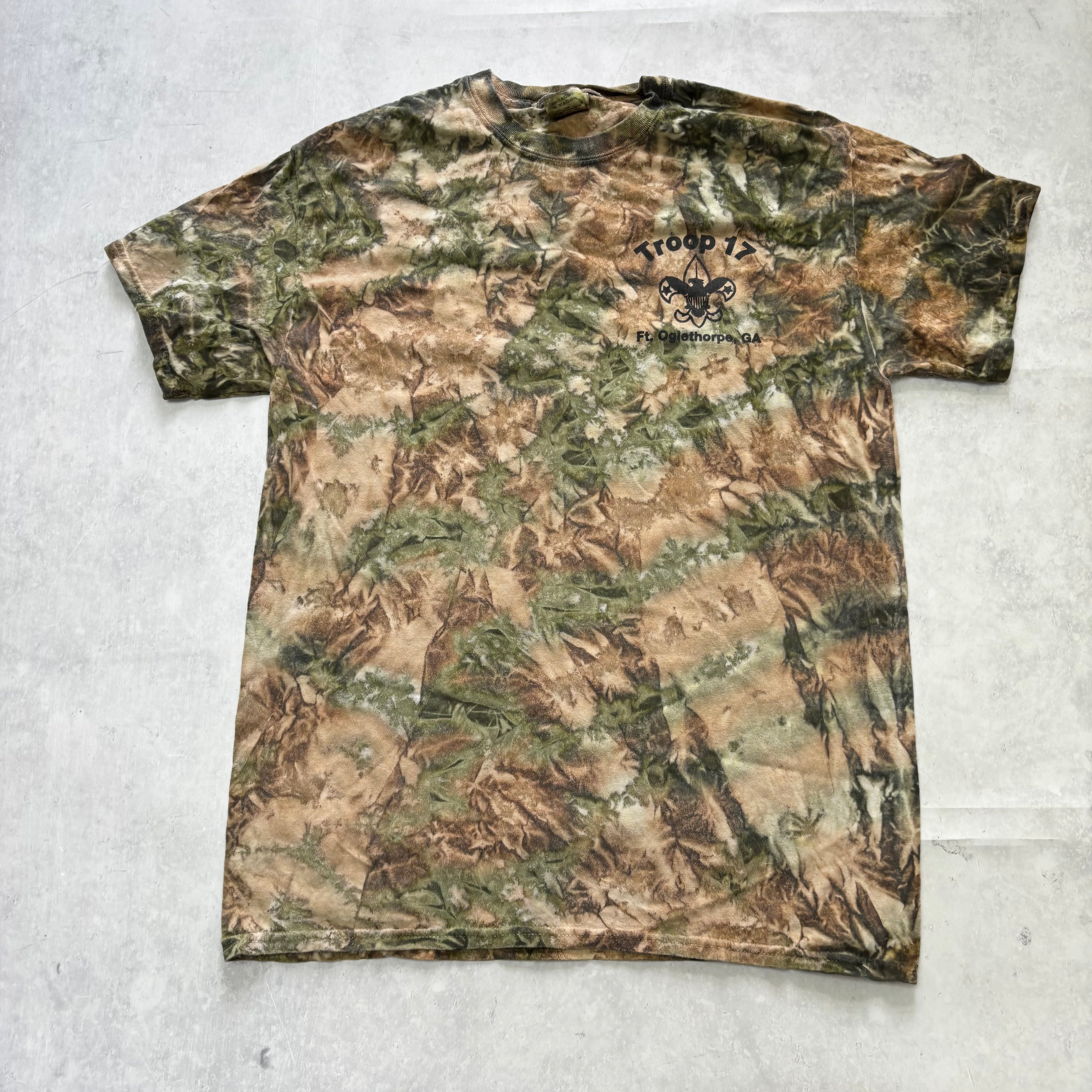 RealTree T Shirt Mens Medium Camo Y2K Hunting Cotton (E)