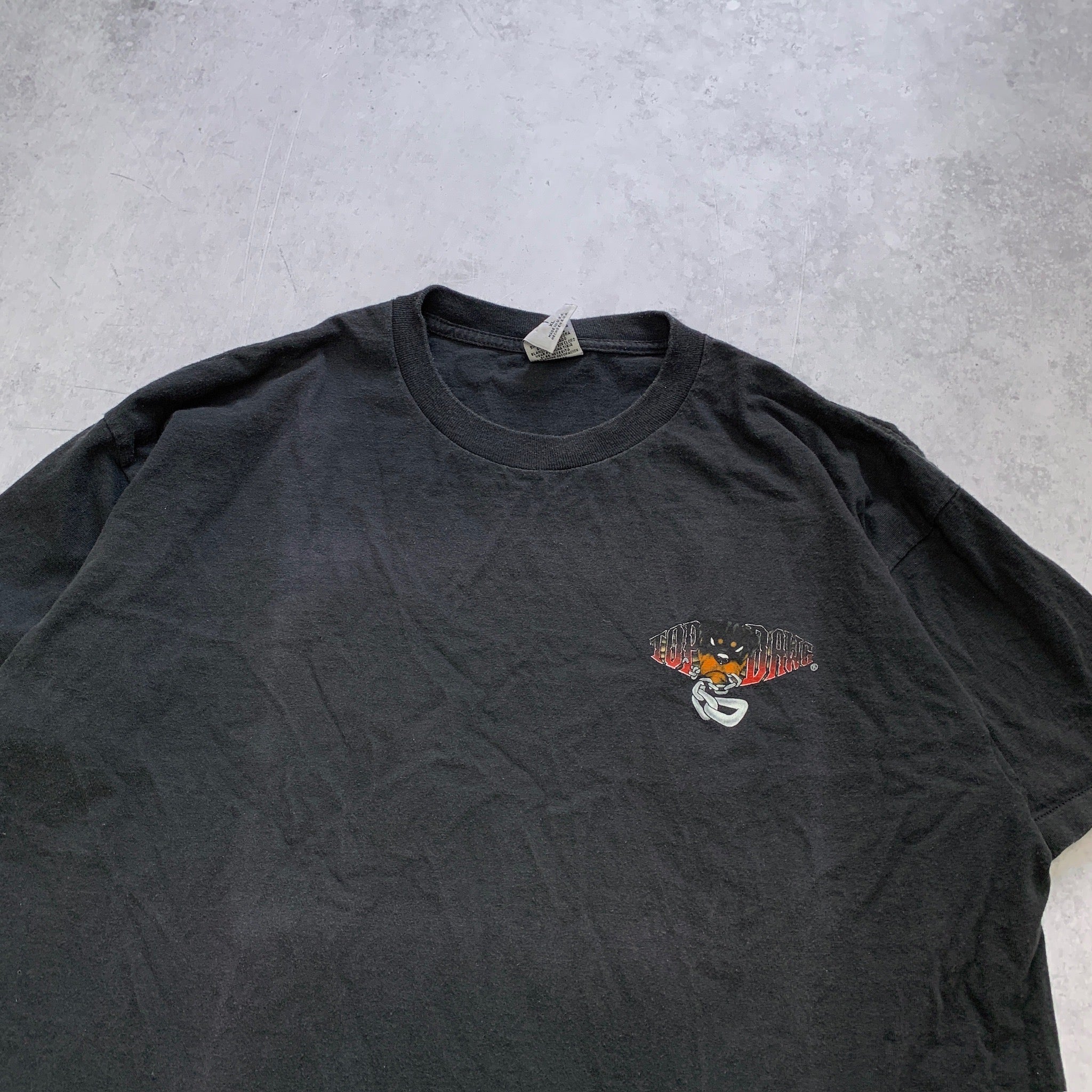 Vintage T Shirt Mens XL Black Single Stitch Graphic Print 90s USA Dogs