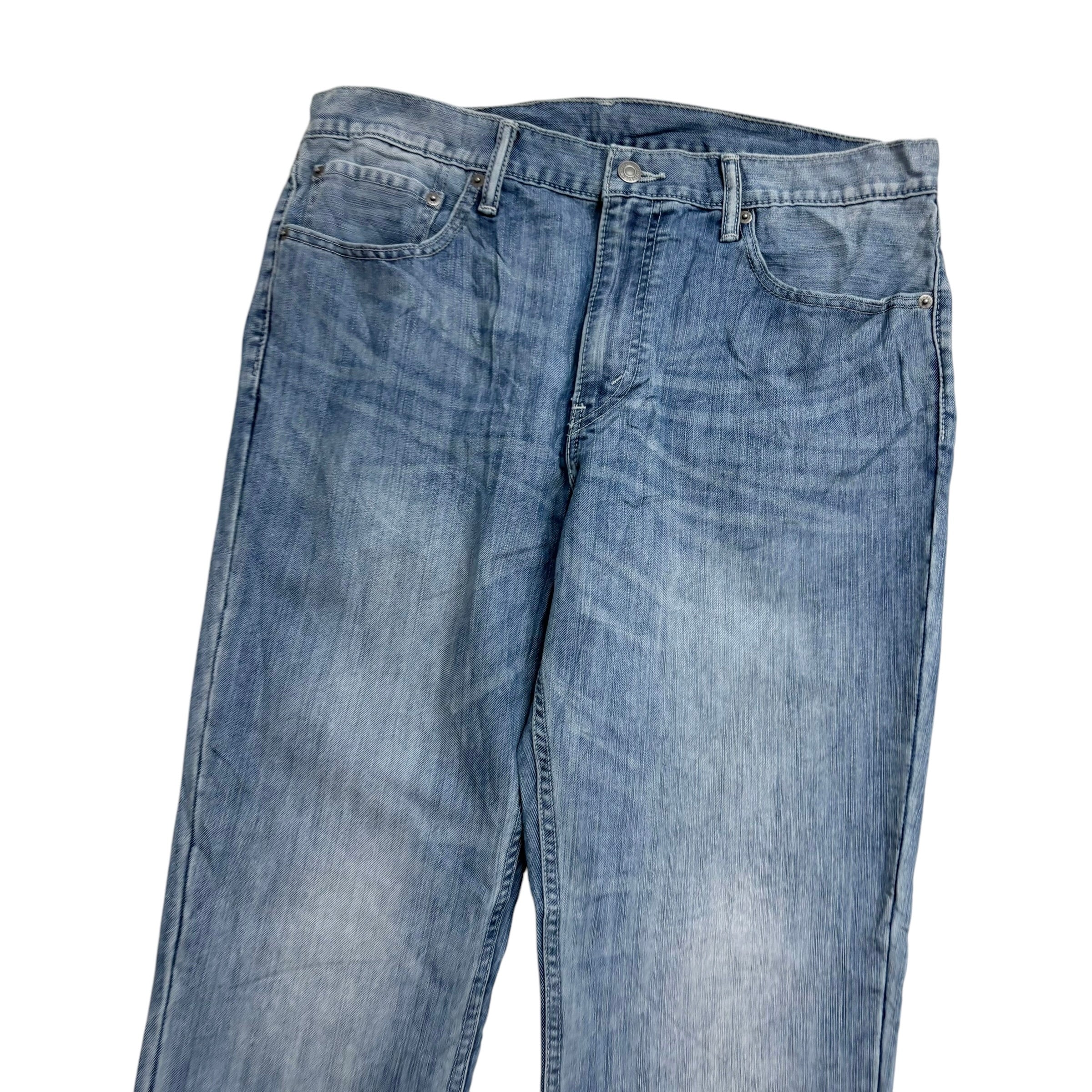 Levis 511 Jeans W36 L32 Mens Light Blue Slim Fit Denim (E)