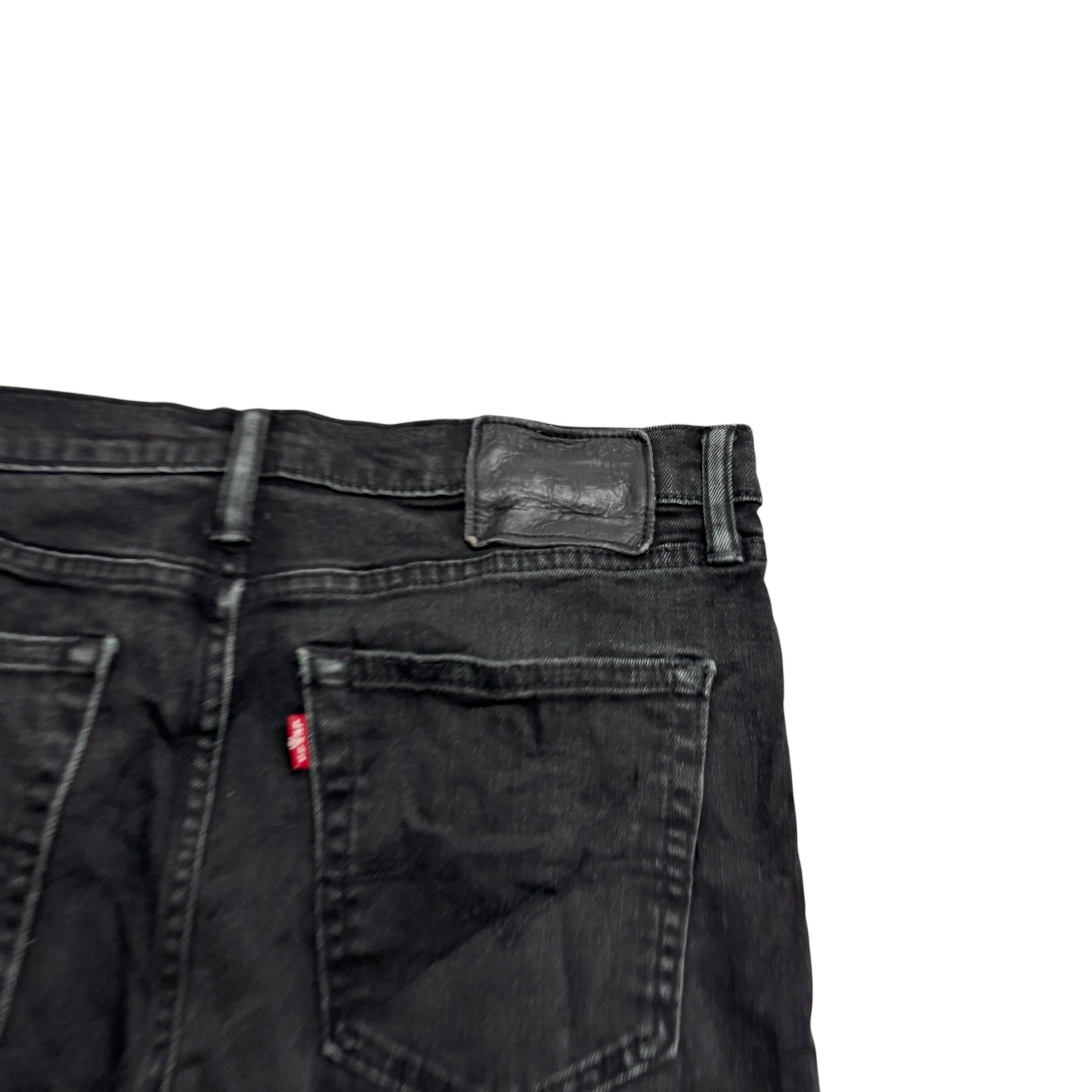 Levis 510 Jeans W31 L30 Mens Black Skinny Fit Stretch Denim