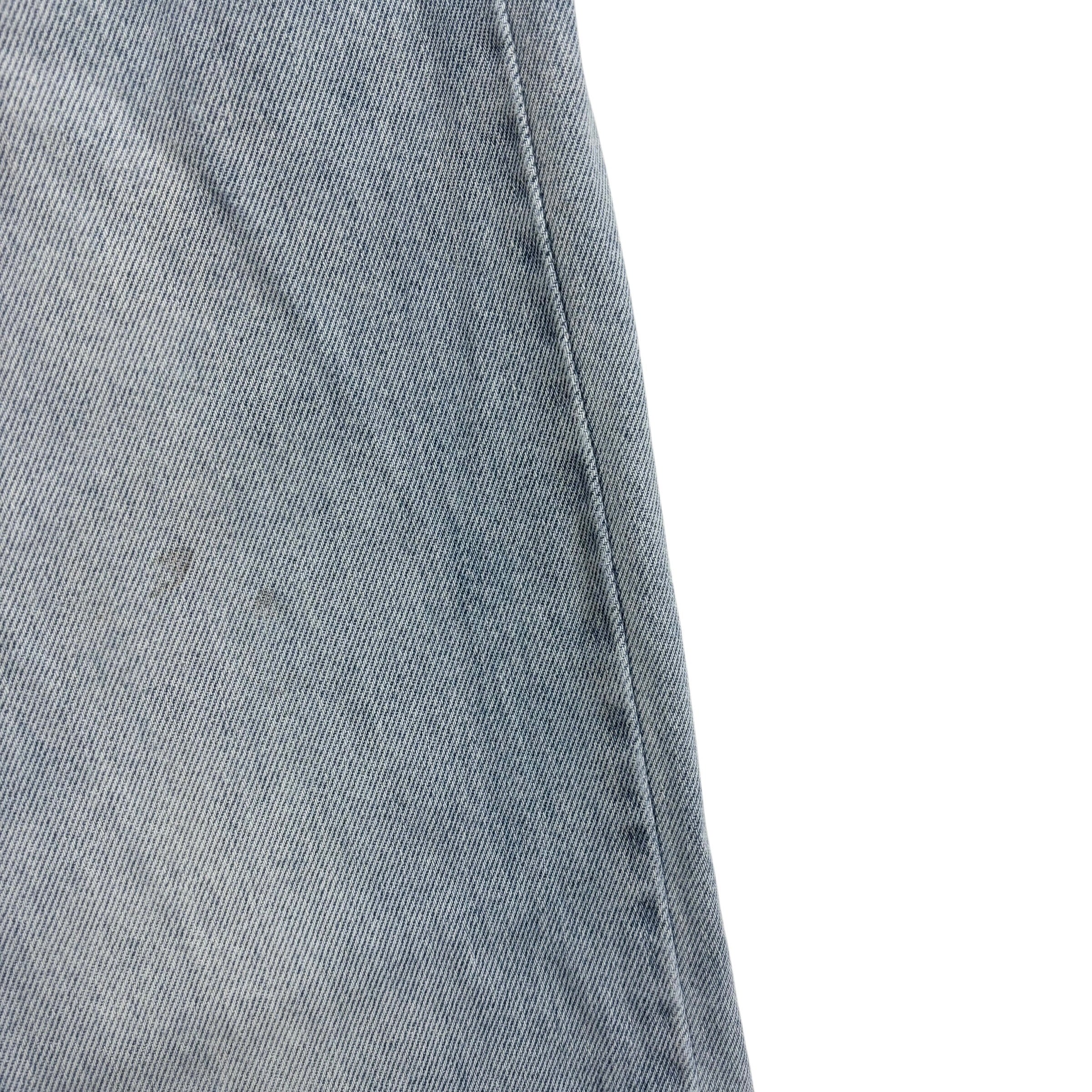 Levis 550 92 Jeans W32 L30 Mens Light Blue Relaxed Tapered Fit Denim