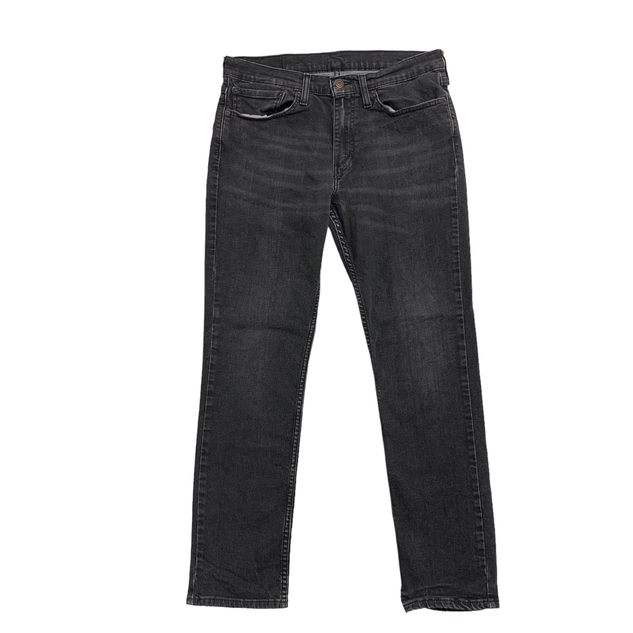 Levis 511 Jeans W34 L30 Mens Black Slim Fit Stretch Denim