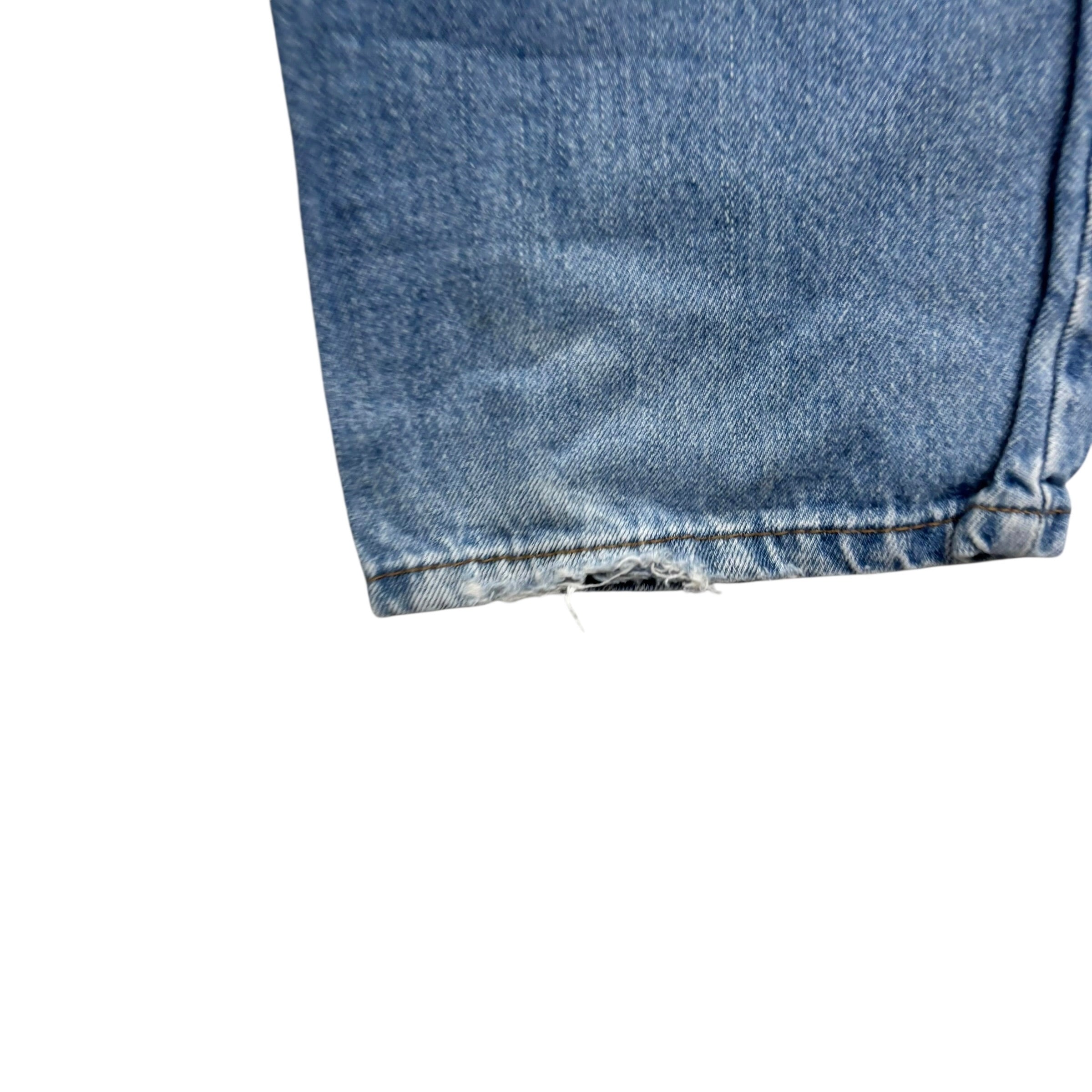 Levis 550 Jeans W36 L32 Mens Light Blue Baggy Relaxed Straight Vintage Denim (F)