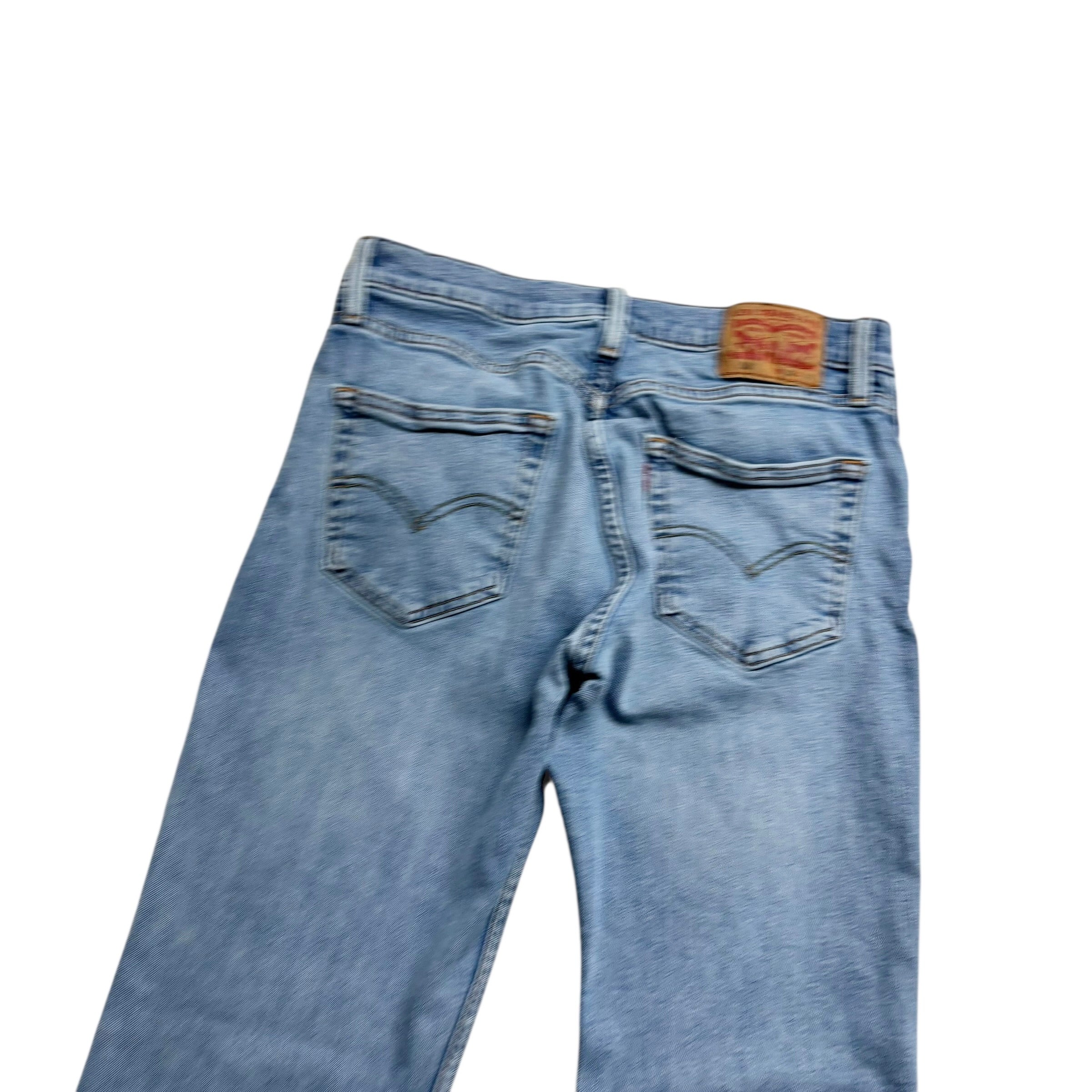 Levis 511 Jeans W31 L29 Mens Light Blue Slim Fit Stretch Denim