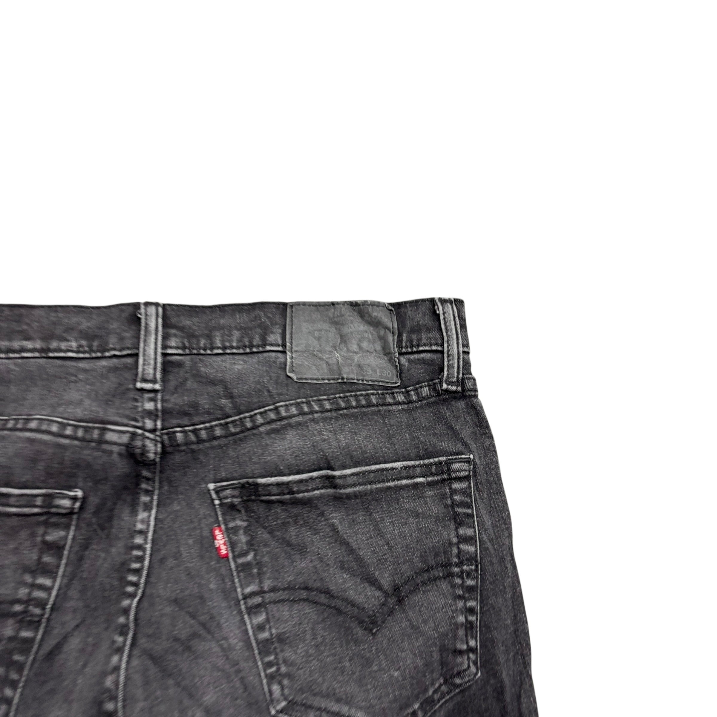 Levis 511 Jeans W33 L30 Mens Black Slim Fit Stretch Denim (E)