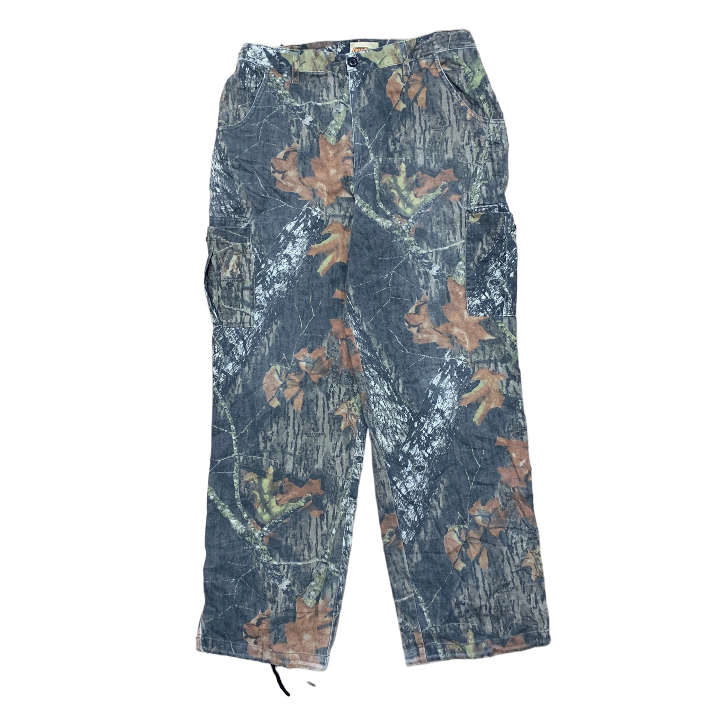 Vintage RealTree Baggy Camo USA Hunting Pants L/XL W36 L32