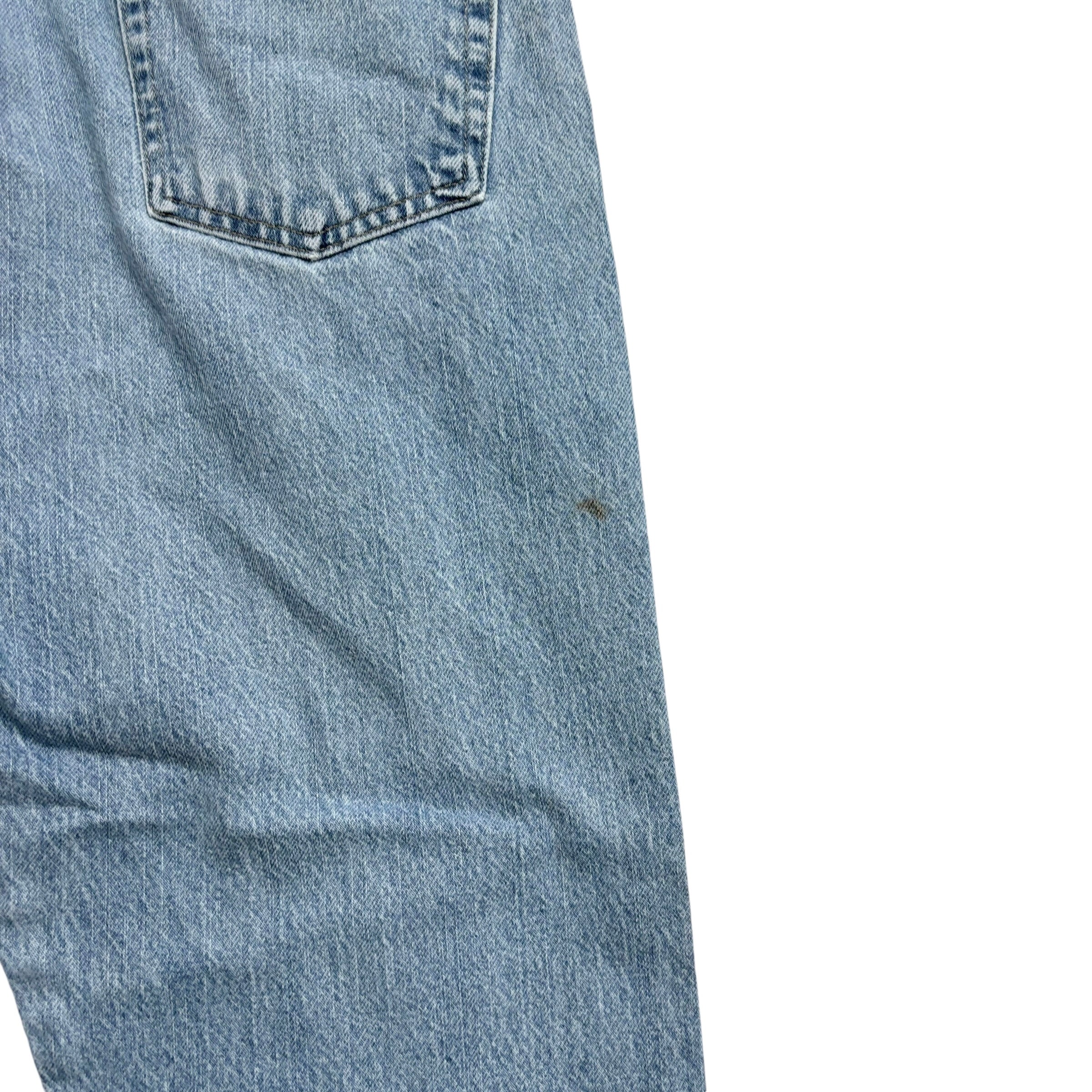 Wrangler Jeans W38 L29 Mens Light Blue Regular Straight Fit Denim