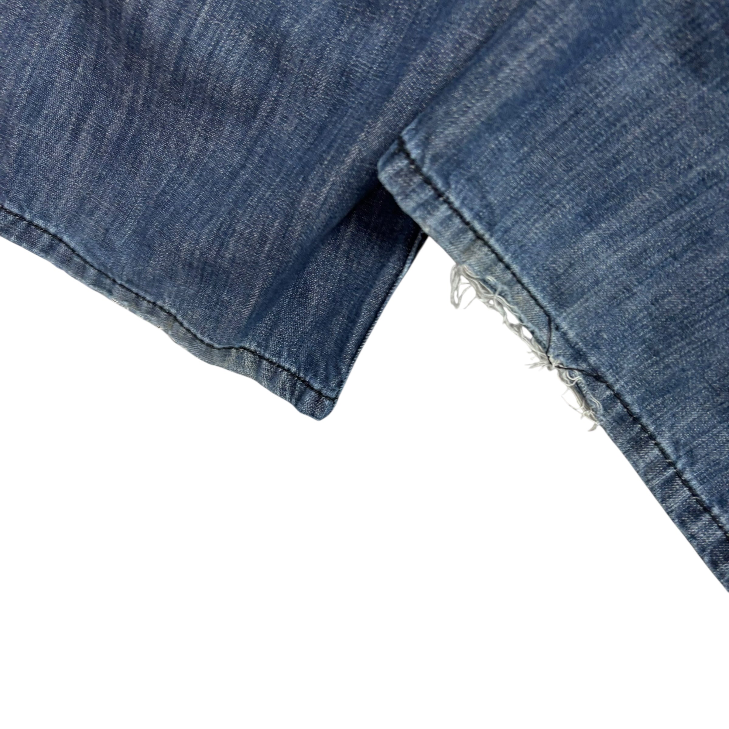 Levis 559 Jeans W40 L30 Mens Navy Blue Baggy Relaxed Straight Fit Denim (F)