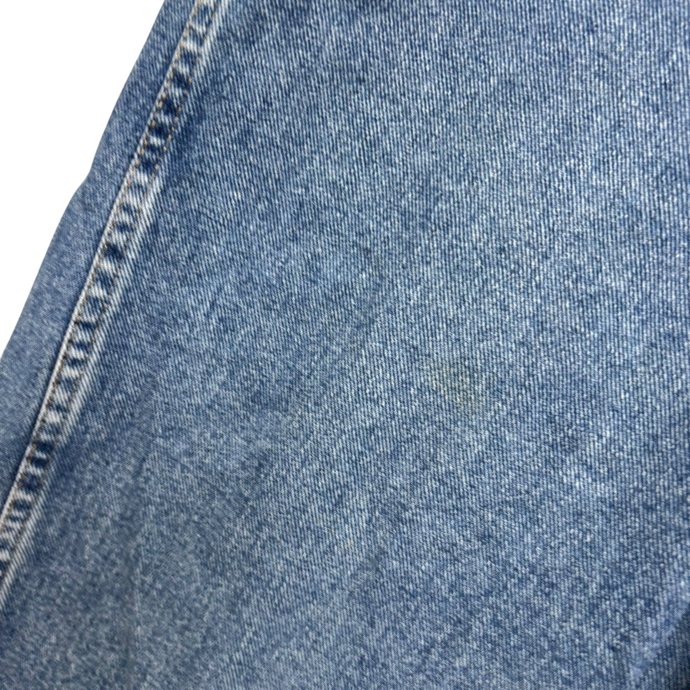 Wrangler Jeans W36 L30 Mens Mid Blue Relaxed Straight Fit Vintage Denim