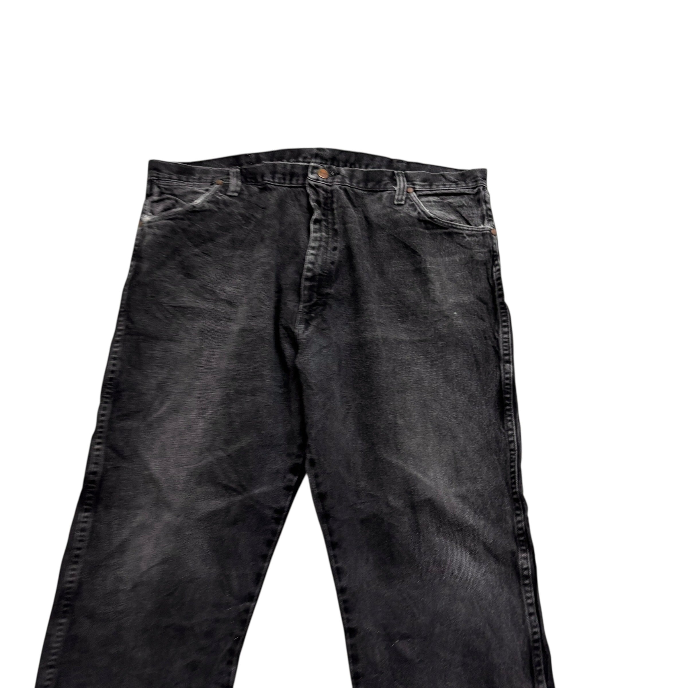 Wrangler Jeans Cowboy Cut W42 L30 Mens Black 13MWZ Original Fit Denim