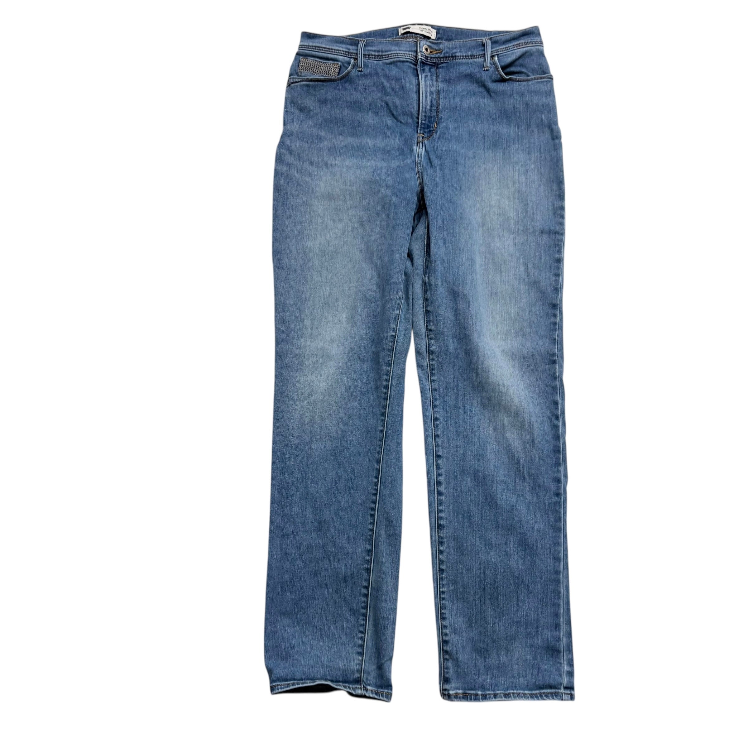 Levis 512 Jeans W32 L32 Womens Mid Blue Regular Straight Stretch Vintage Denim