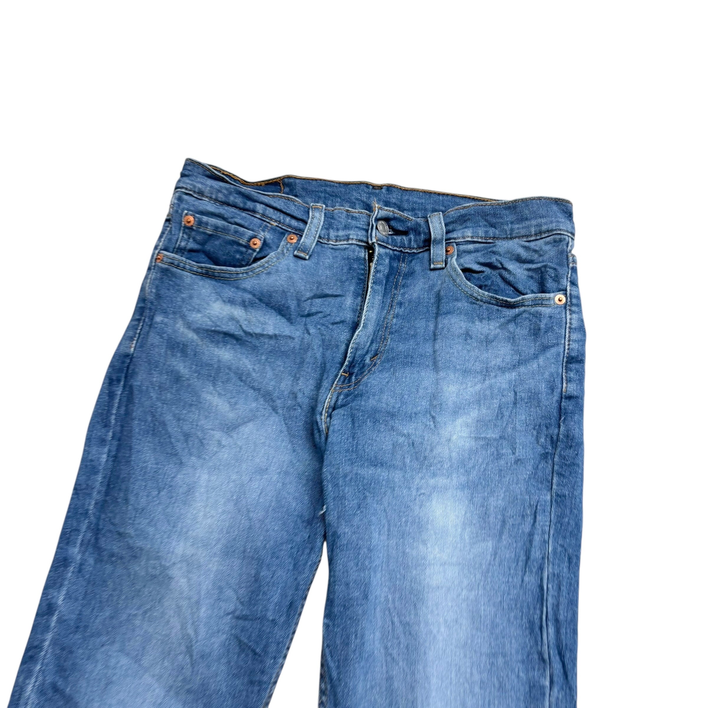 Levis 511 Jeans W31 L34 Mens Mid Blue Slim Fit Stretch Denim
