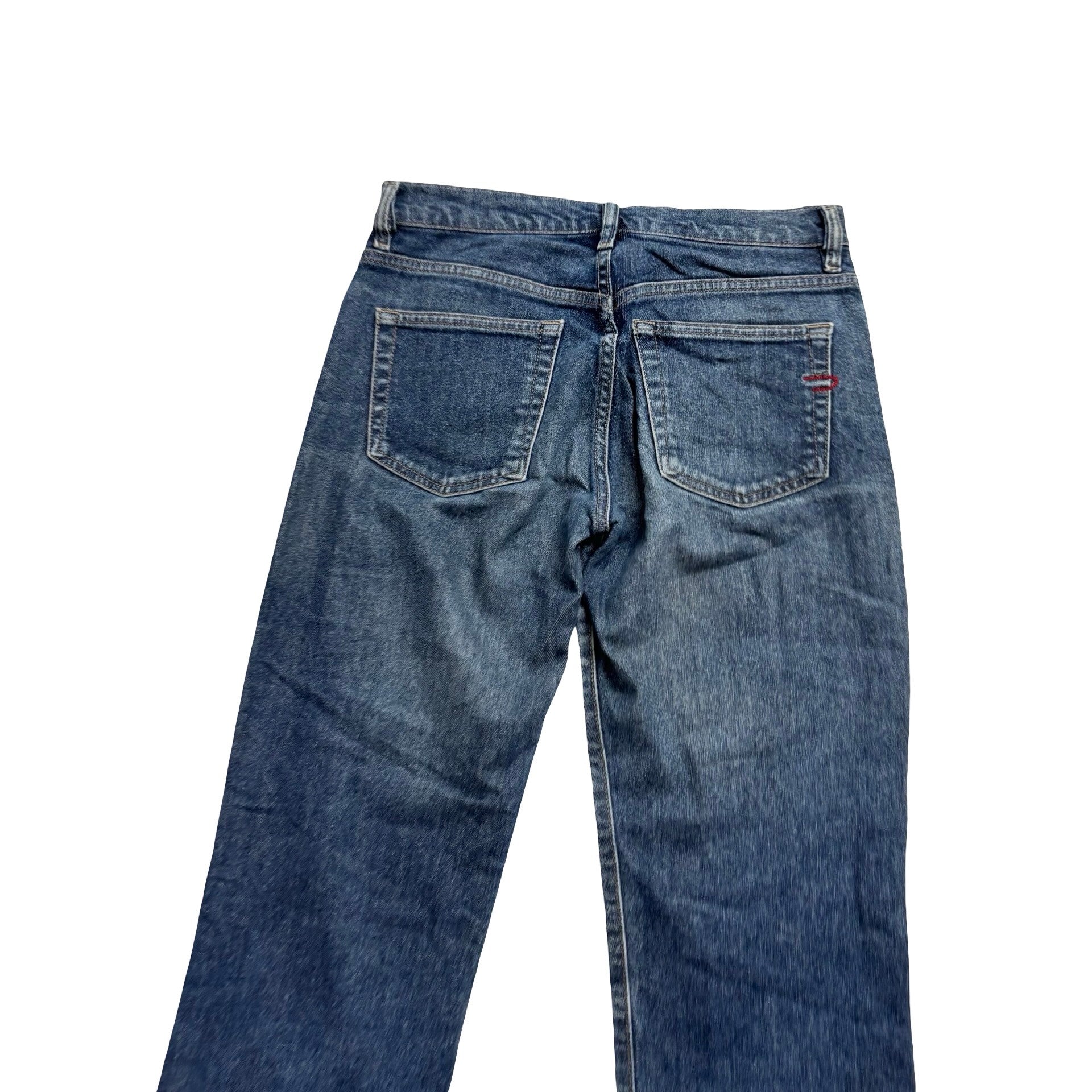 Diesel Skint Jeans W27 L32 Womens Mid Blue Slim Bootcut Fit Vintage Stretch (E)