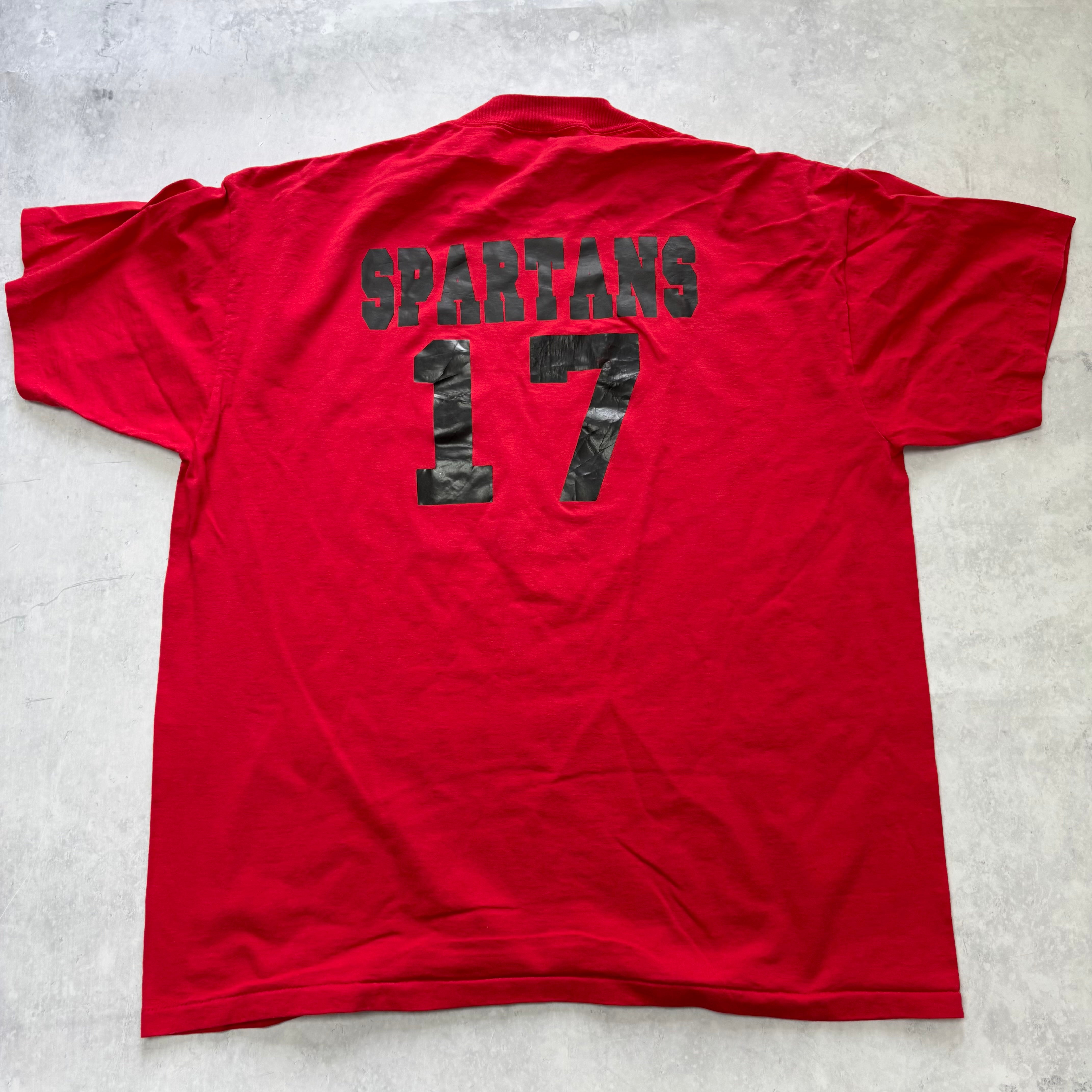 Vintage T Shirt Mens XXL Red Single Stitch Graphic Print 90s USA