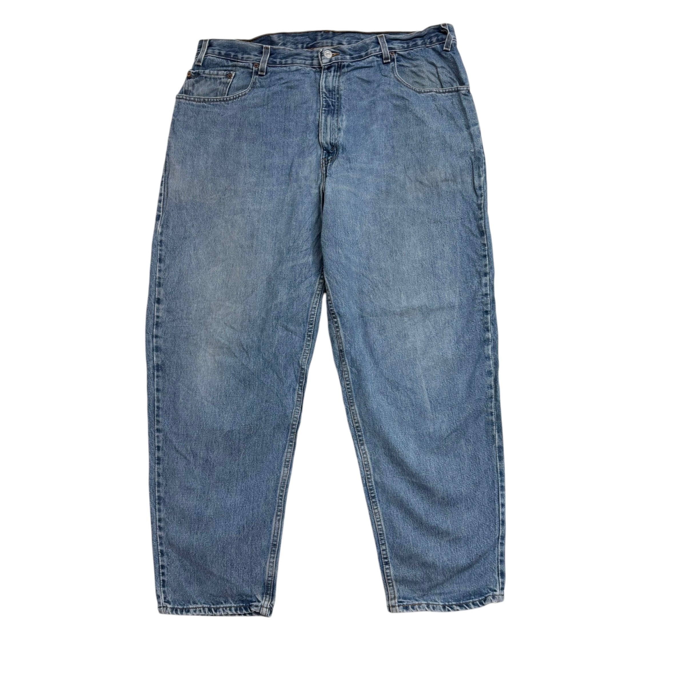 Levis 560 Jeans W40 L30 Mens Mid Blue Baggy Relaxed Comfort Fit Vintage Denim