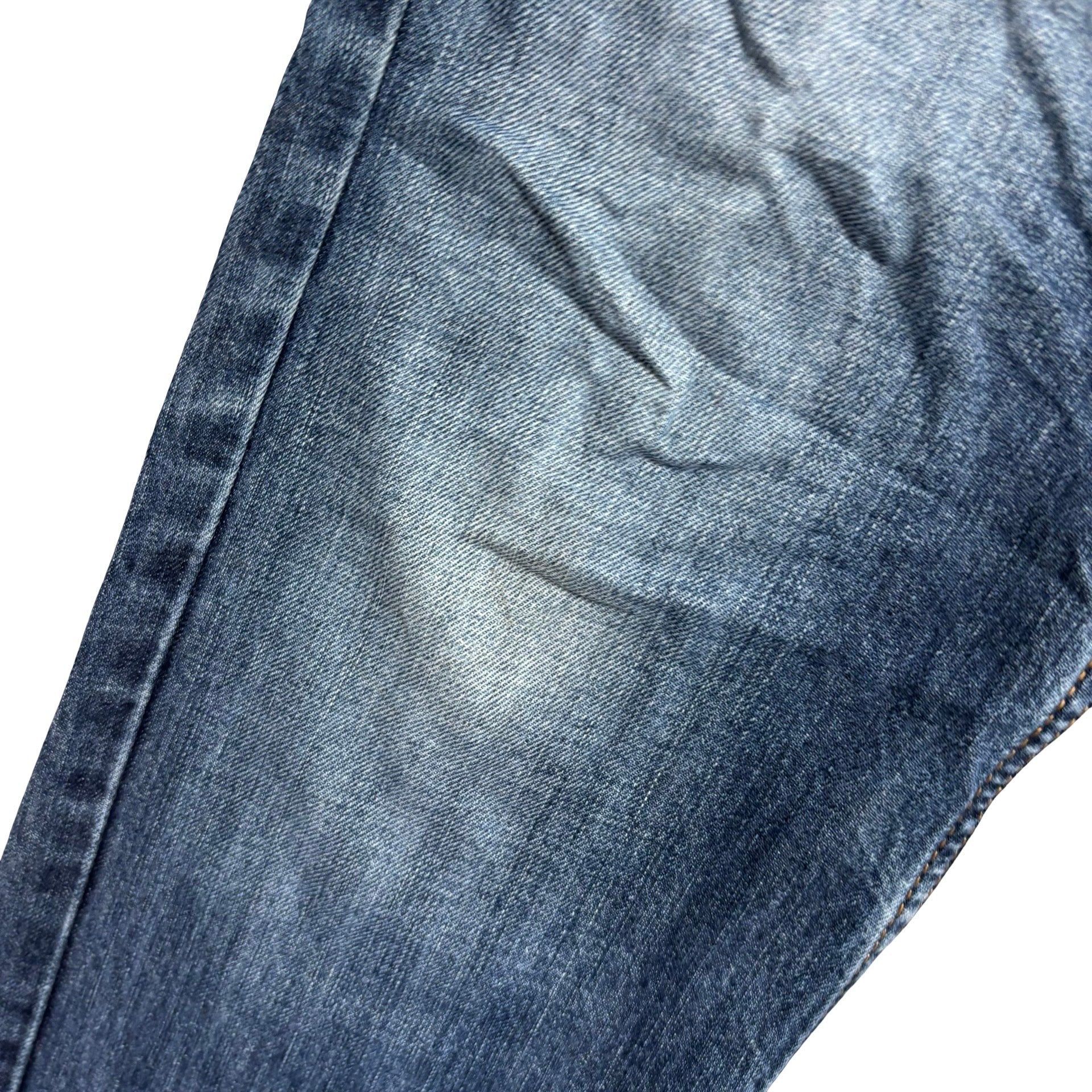 Diesel Shioner Jeans W32 L33 Mens Mid Blue Slim Fit Denim