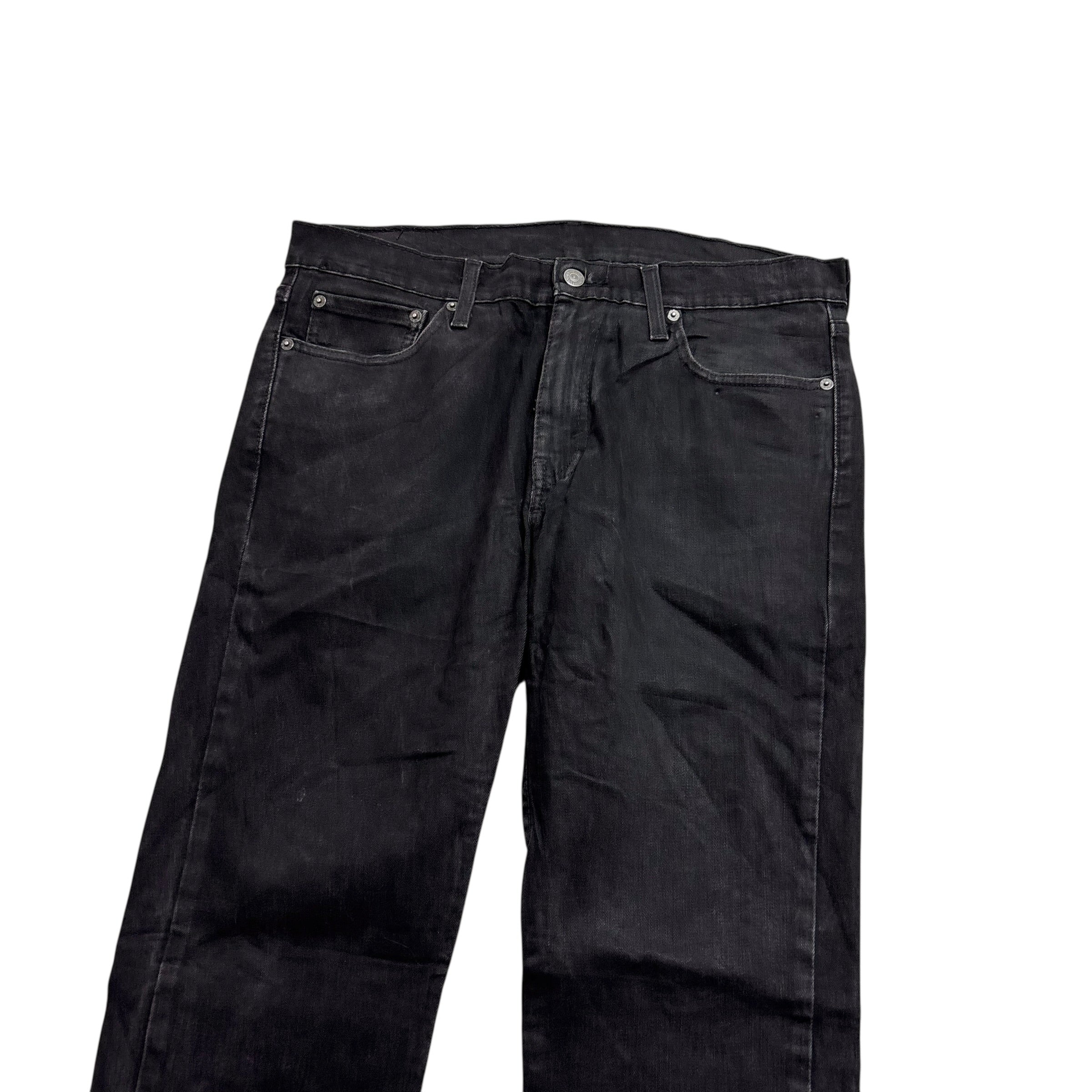 Levis 511 Jeans W33 L34 Mens Black Slim Fit Stretch Denim