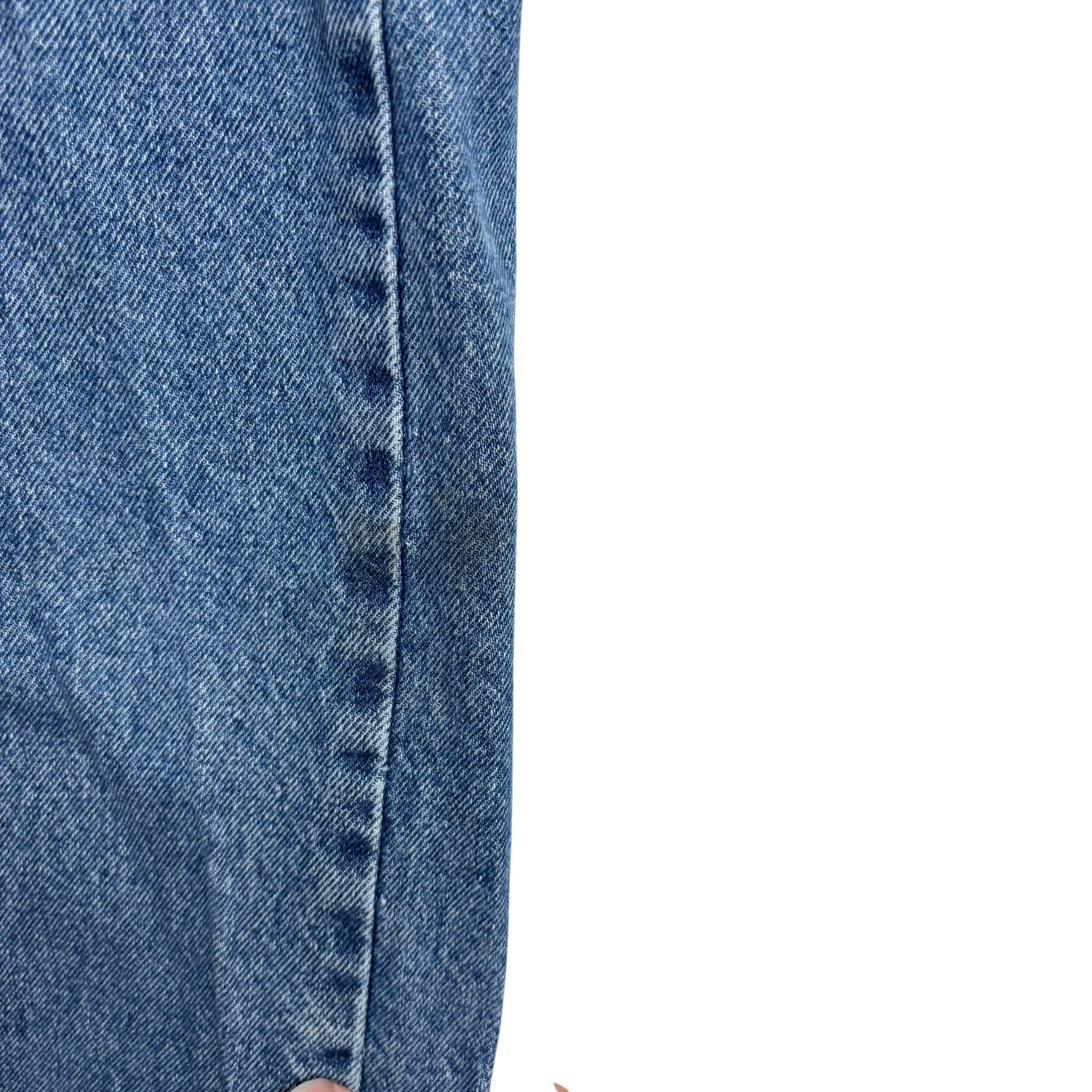 Levis Signature Jeans W40 L30 Mens Light Blue Regular Straight Fit Denim (F)