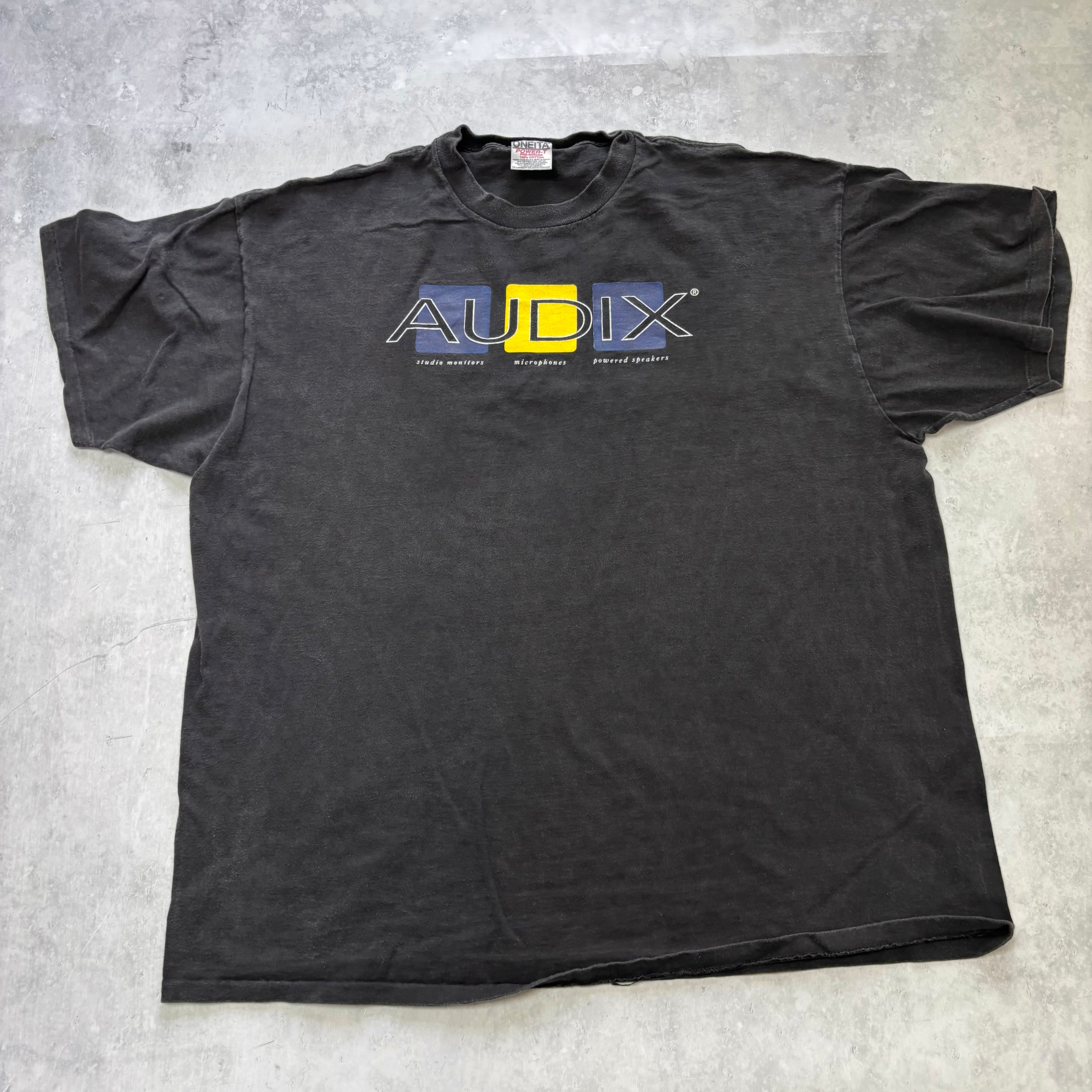 Vintage T Shirt Mens XXL Black Single Stitch Graphic Print 90s USA (F)