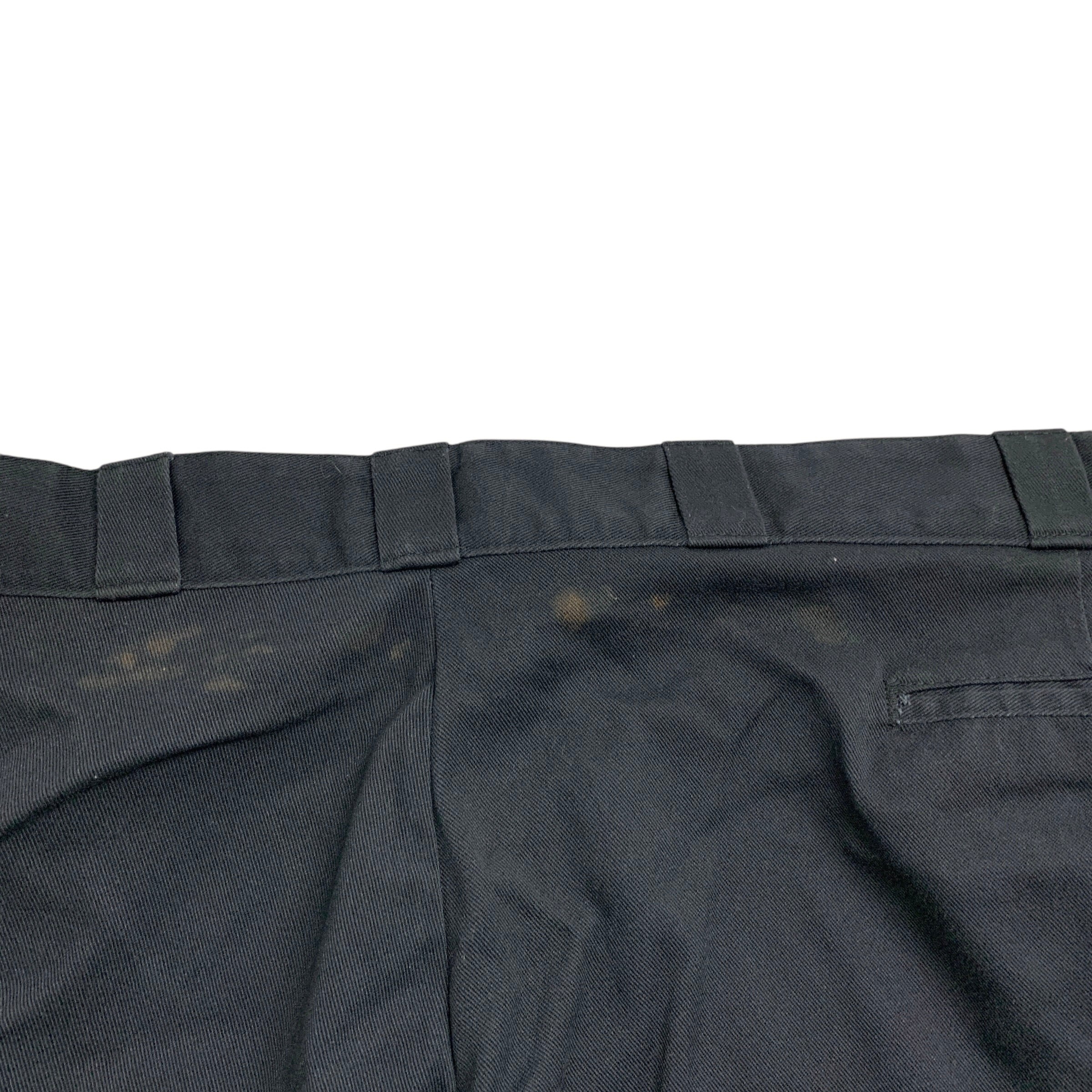 Dickies 874 Trousers W50 L32 Mens Black Pants Original Straight Fit Workwear