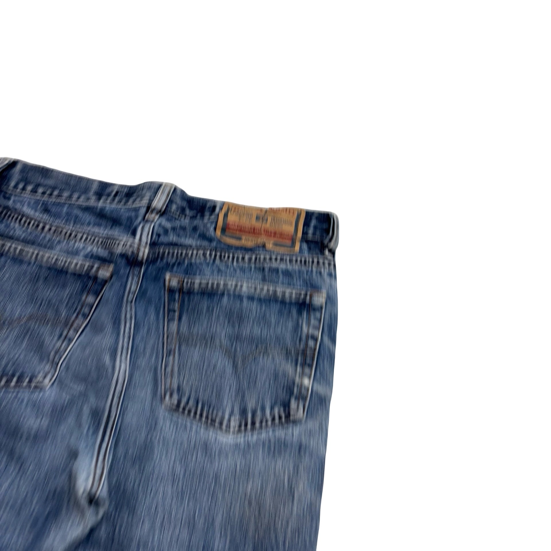 Diesel Kulter Jeans W30 L32 Mens Mid Blue Regular Straight Vintage Denim