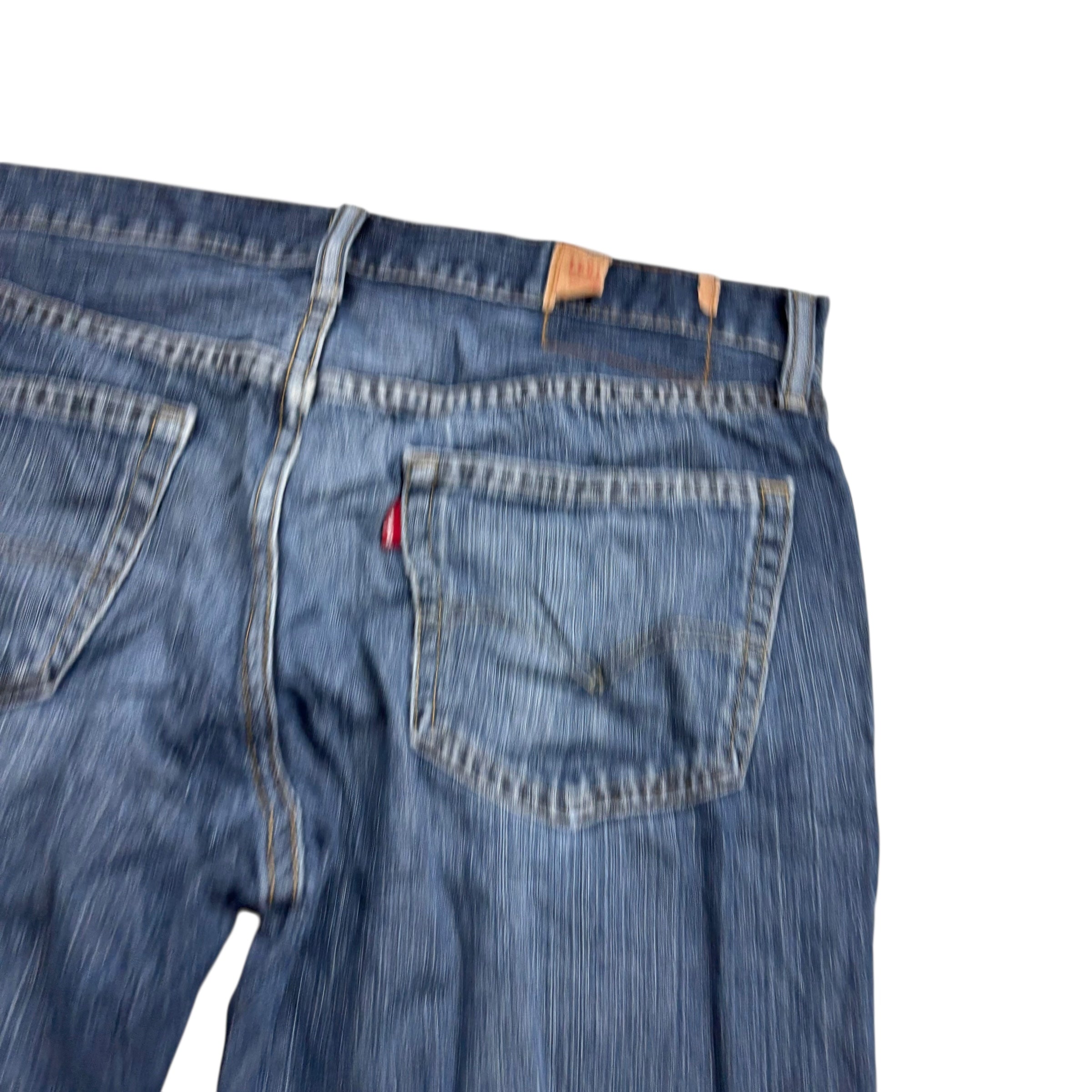 Levis 559 Jeans W33 L30 Mens Mid Blue Baggy Relaxed Straight Fit Denim (F)