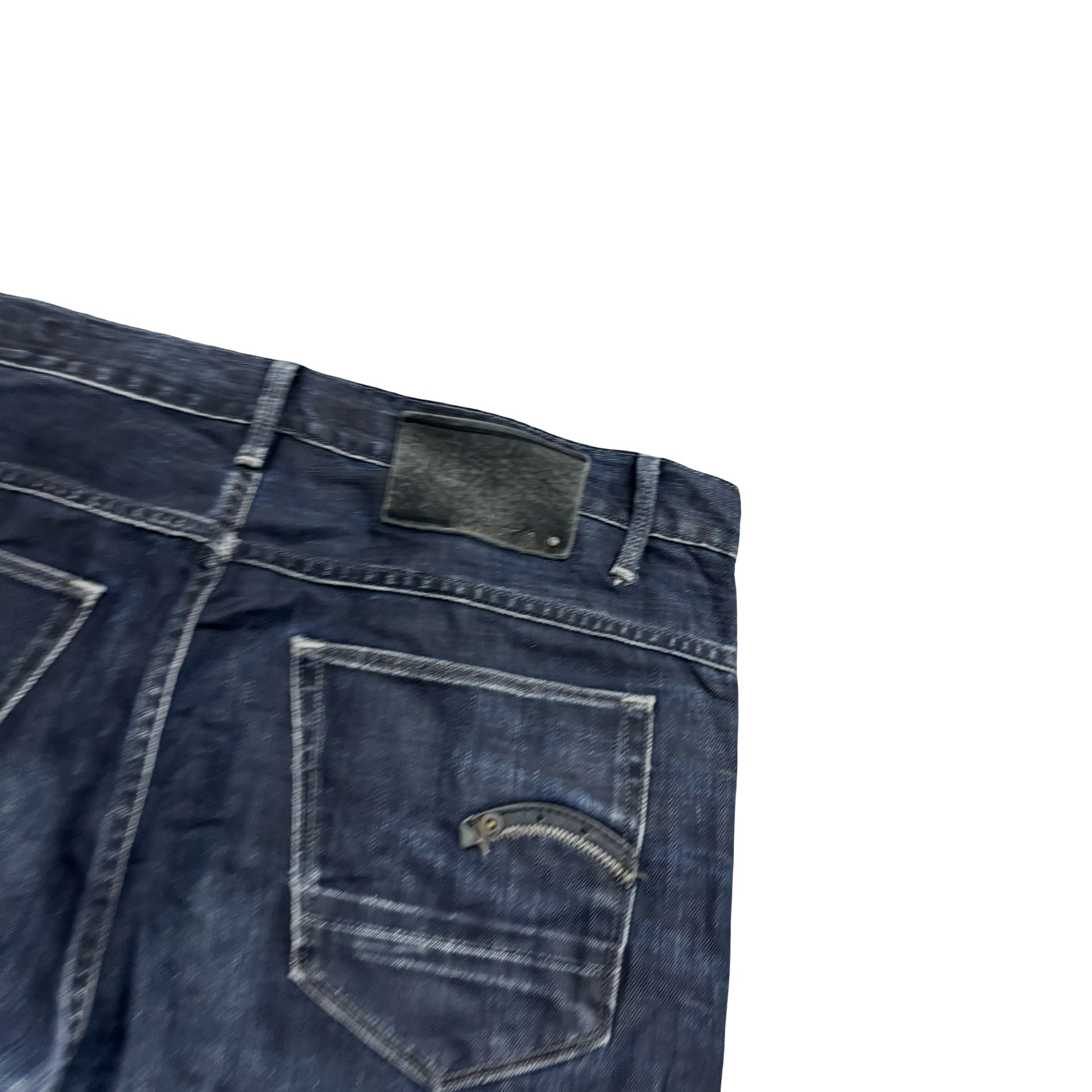 G Star Raw Stable Slim Jeans W36 L34 Mens Dark Blue Denim