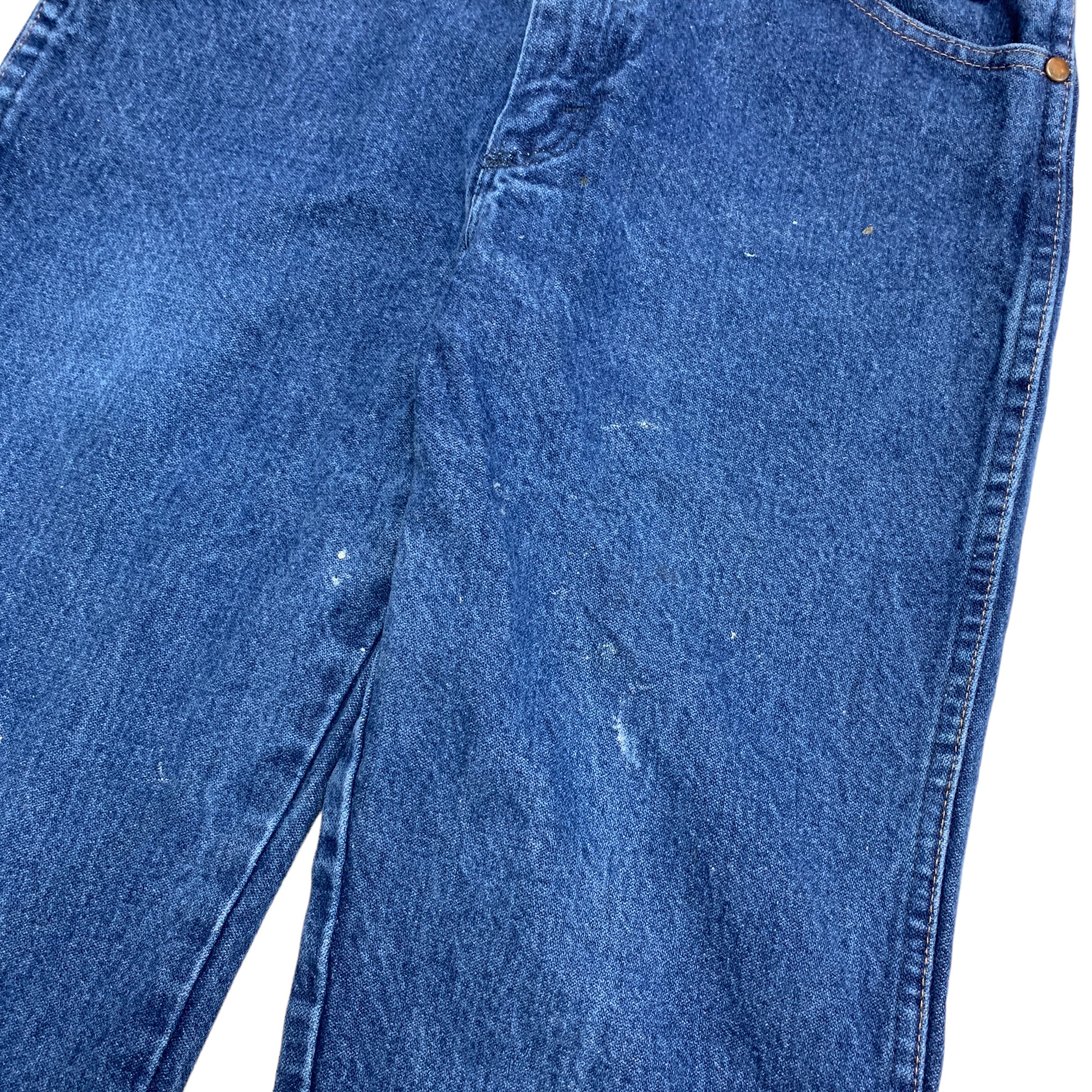 Wrangler Jeans Cowboy Cut W30 L30 Mens Mid Blue 936 Slim Fit Vintage Denim