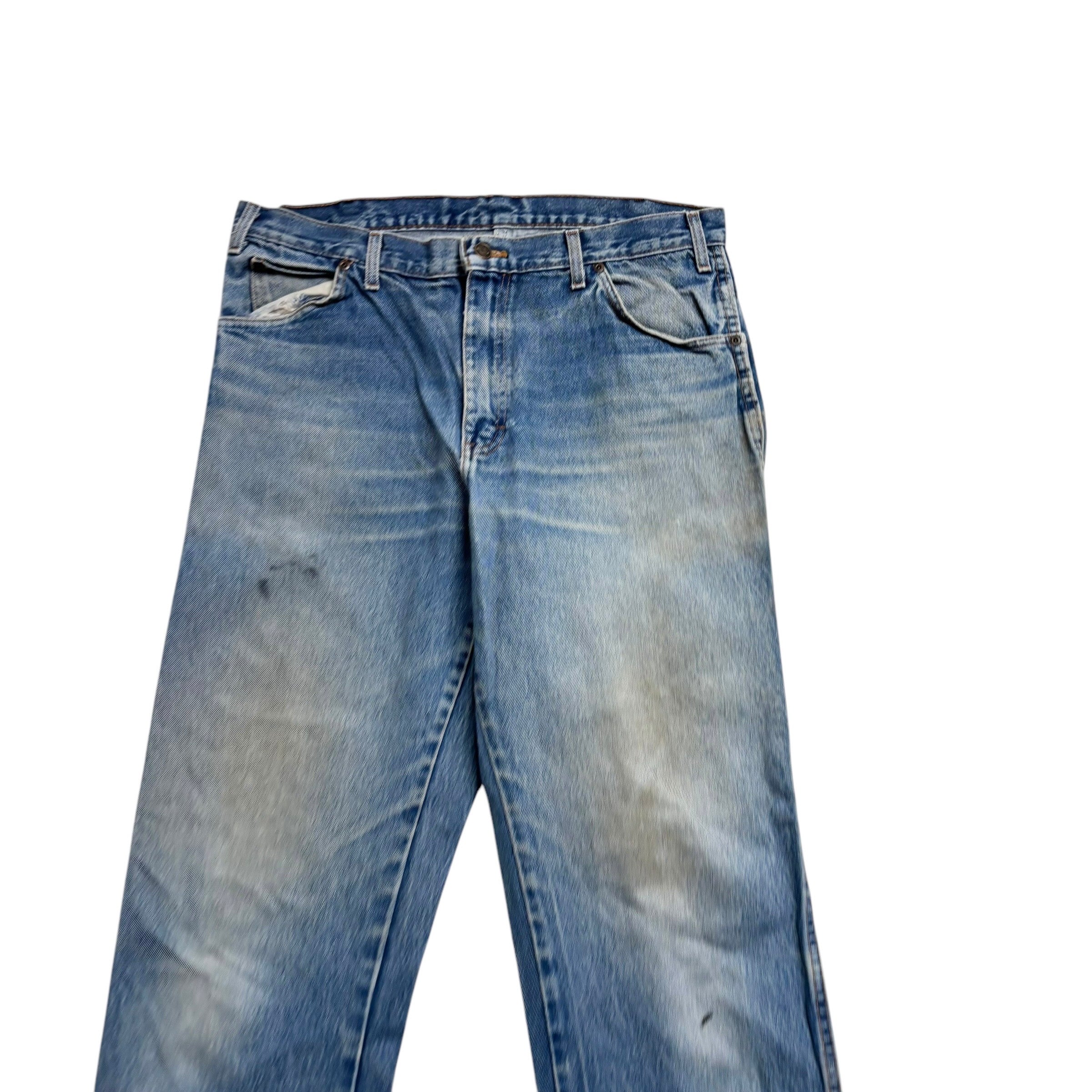 Dickies Jeans W36 L34 Mens Light Blue Regular Straight Fit Denim (F)