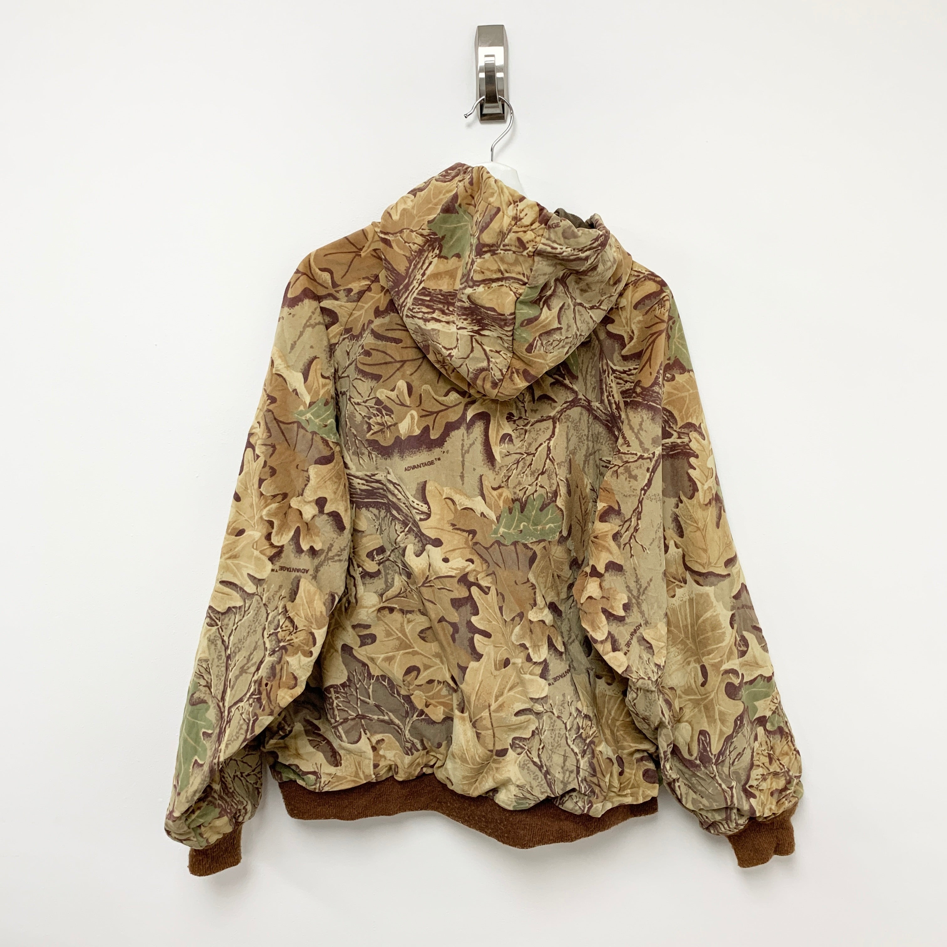 Vintage RealTree Camo USA Hunting Hooded Active Jacket XL