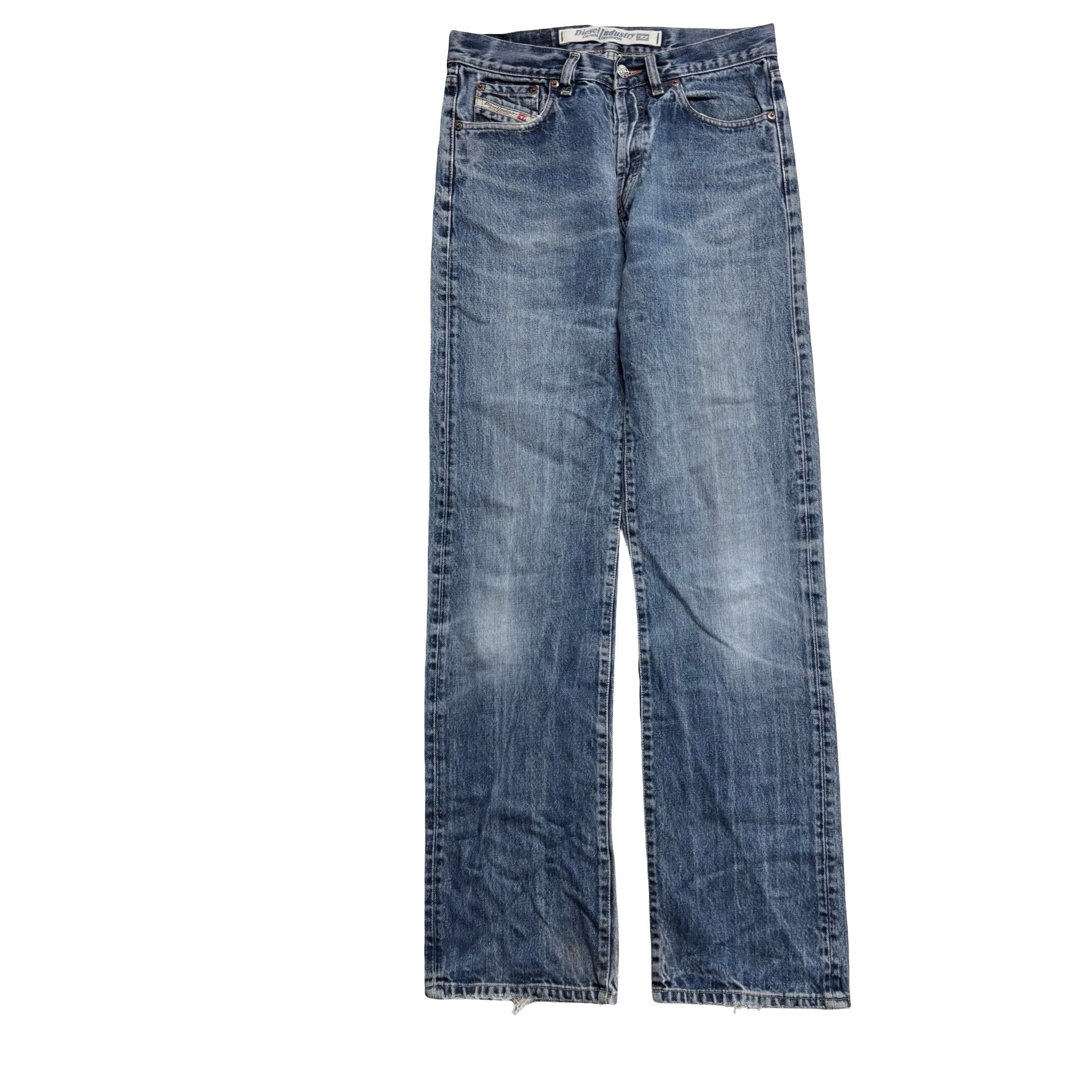 Diesel Kulter Jeans W30 L32 Mens Mid Blue Regular Straight Vintage Denim