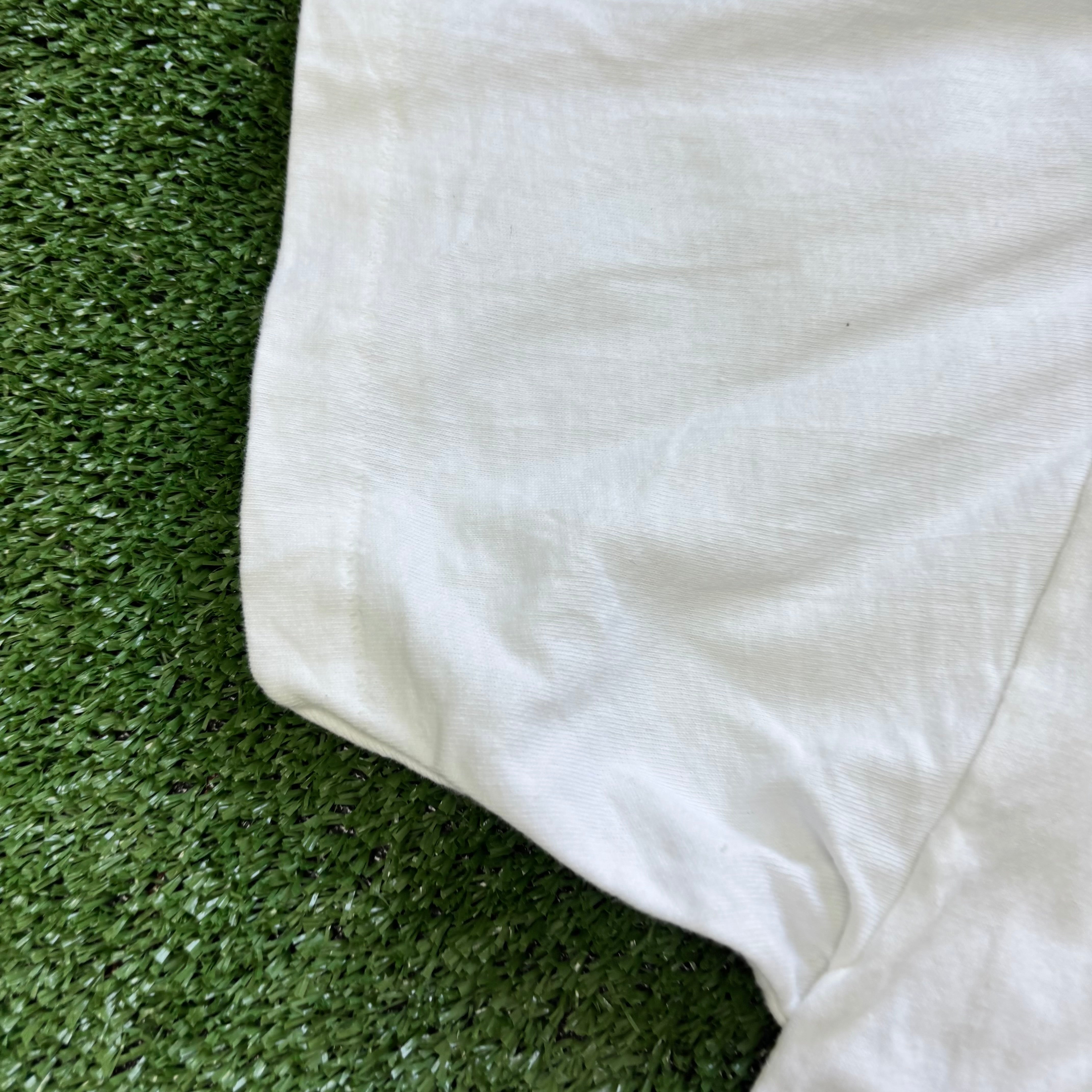 Vintage T Shirt Mens XL White Single Stitch Graphic Print 90s USA (E)