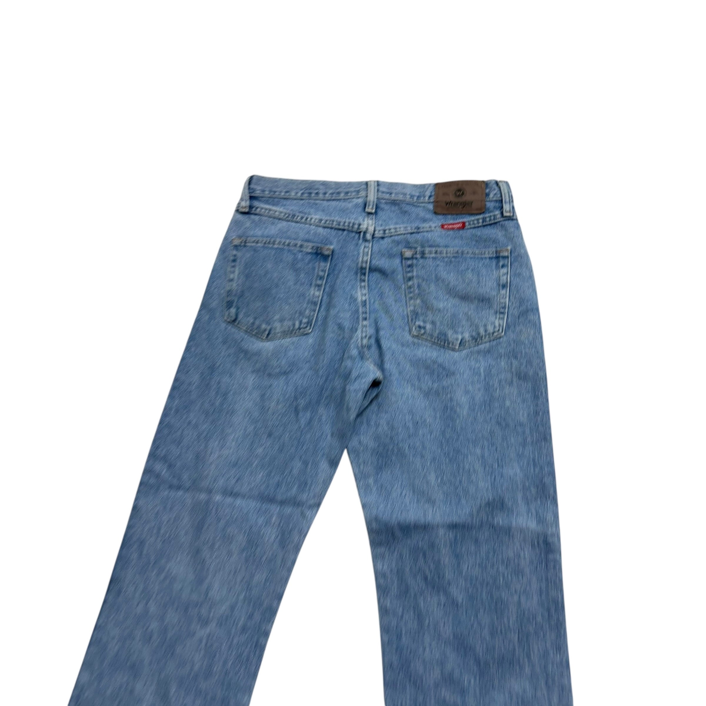 Wrangler Jeans W31 L30 Mens Light Blue Regular Straight Fit Denim