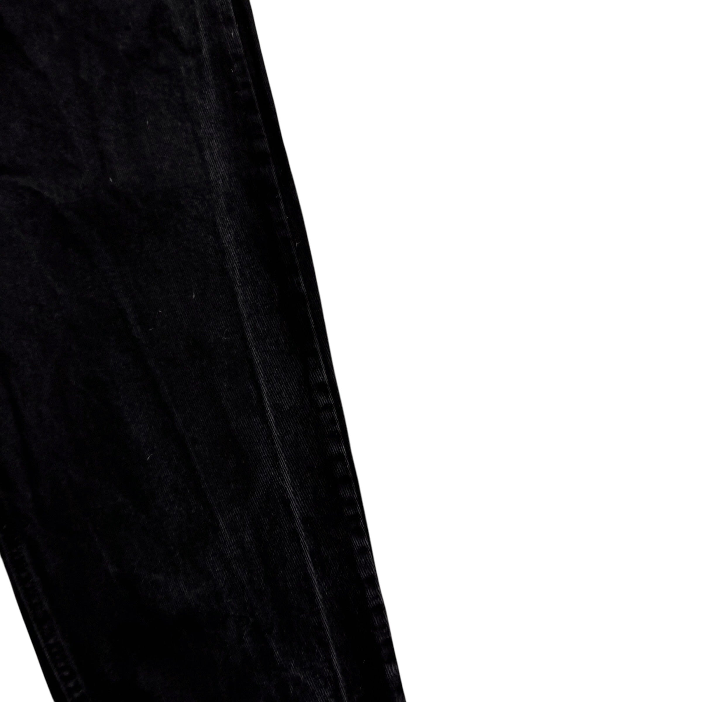 Wrangler Jeans W42 L32 Mens Black Relaxed Straight Fit Baggy Denim (E)