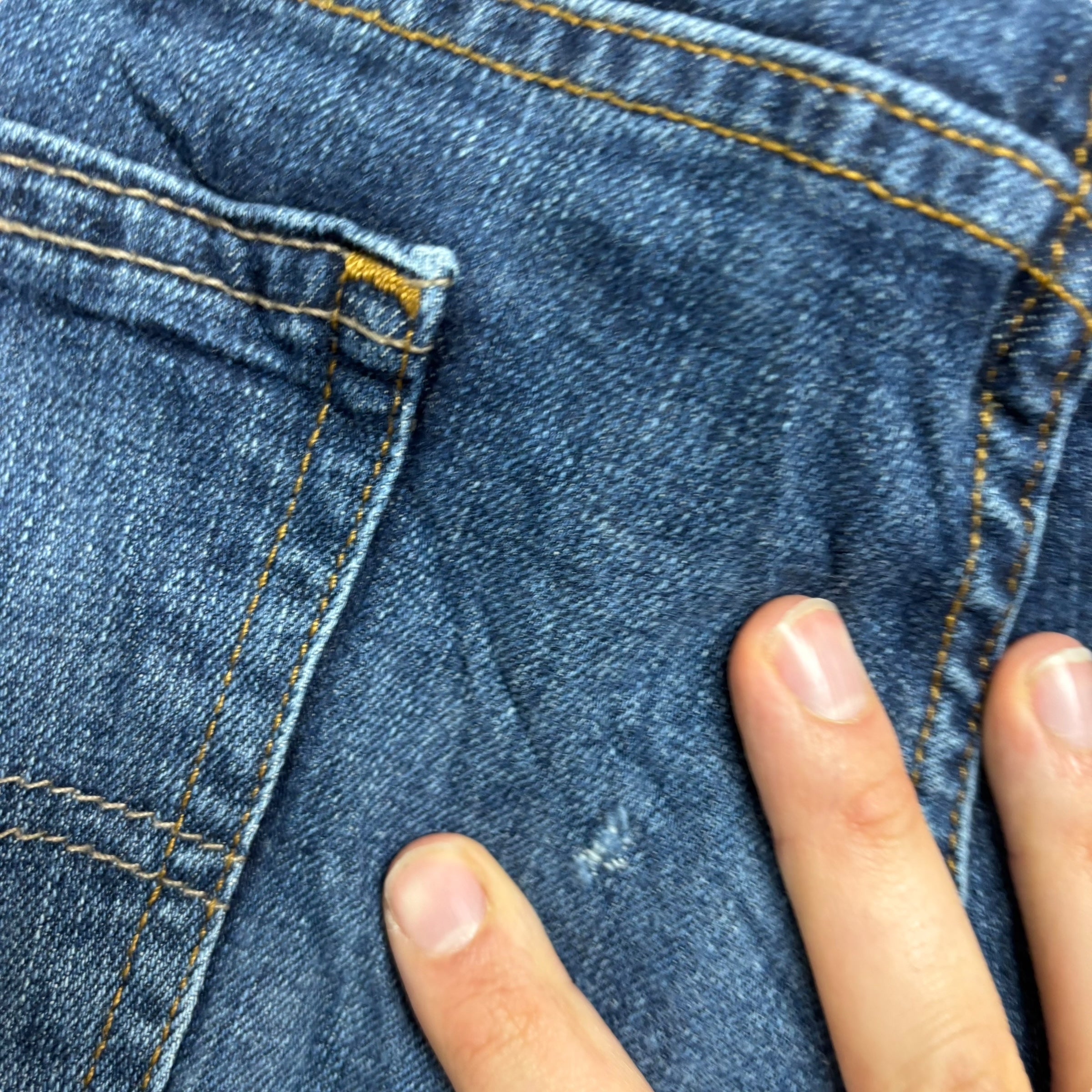 Levis 559 Jeans W36 L34 Mens Dark Blue Baggy Relaxed Straight Fit Stretch Denim