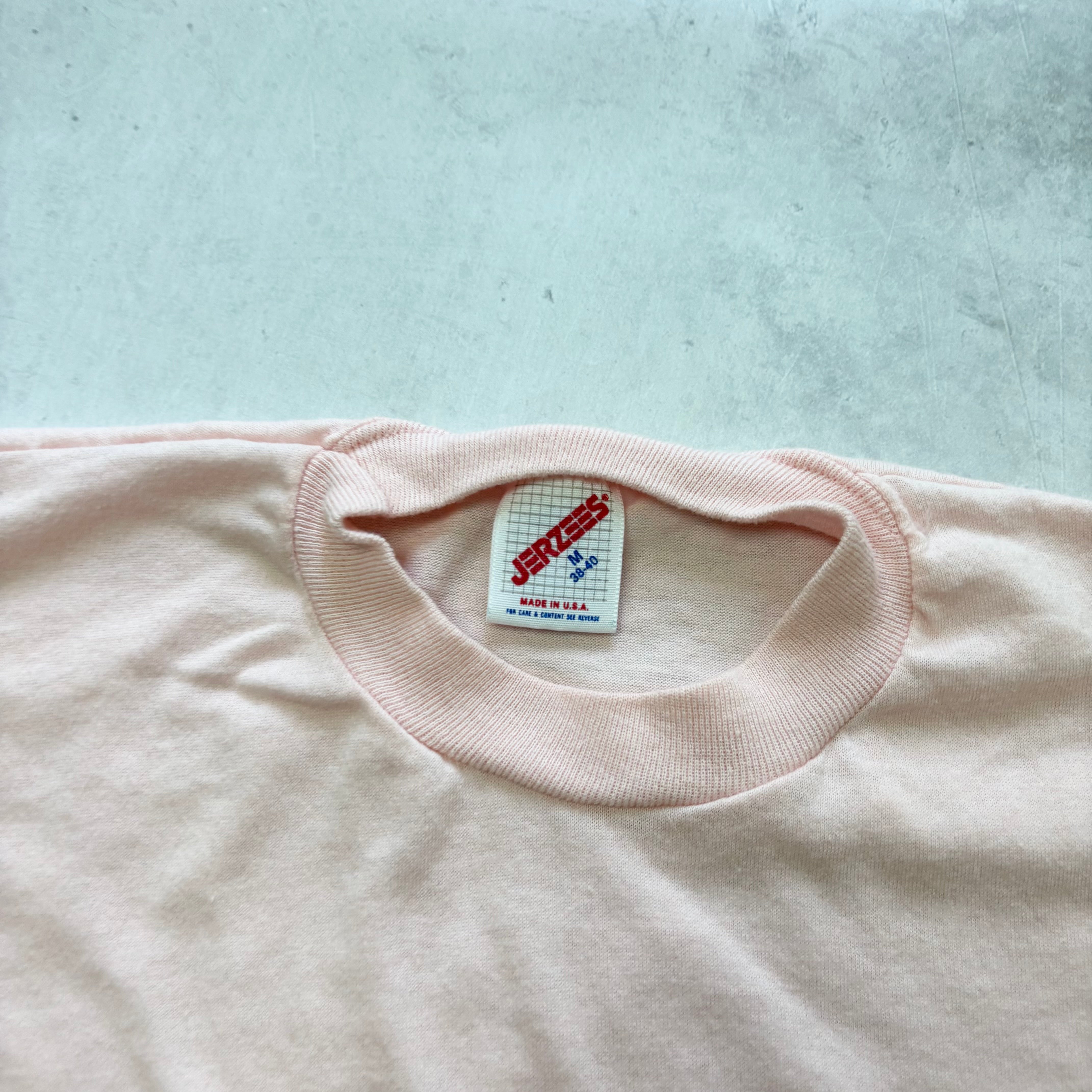 Vintage T Shirt Mens XS Pink Single Stitch Graphic Print 90s Flowers (E)