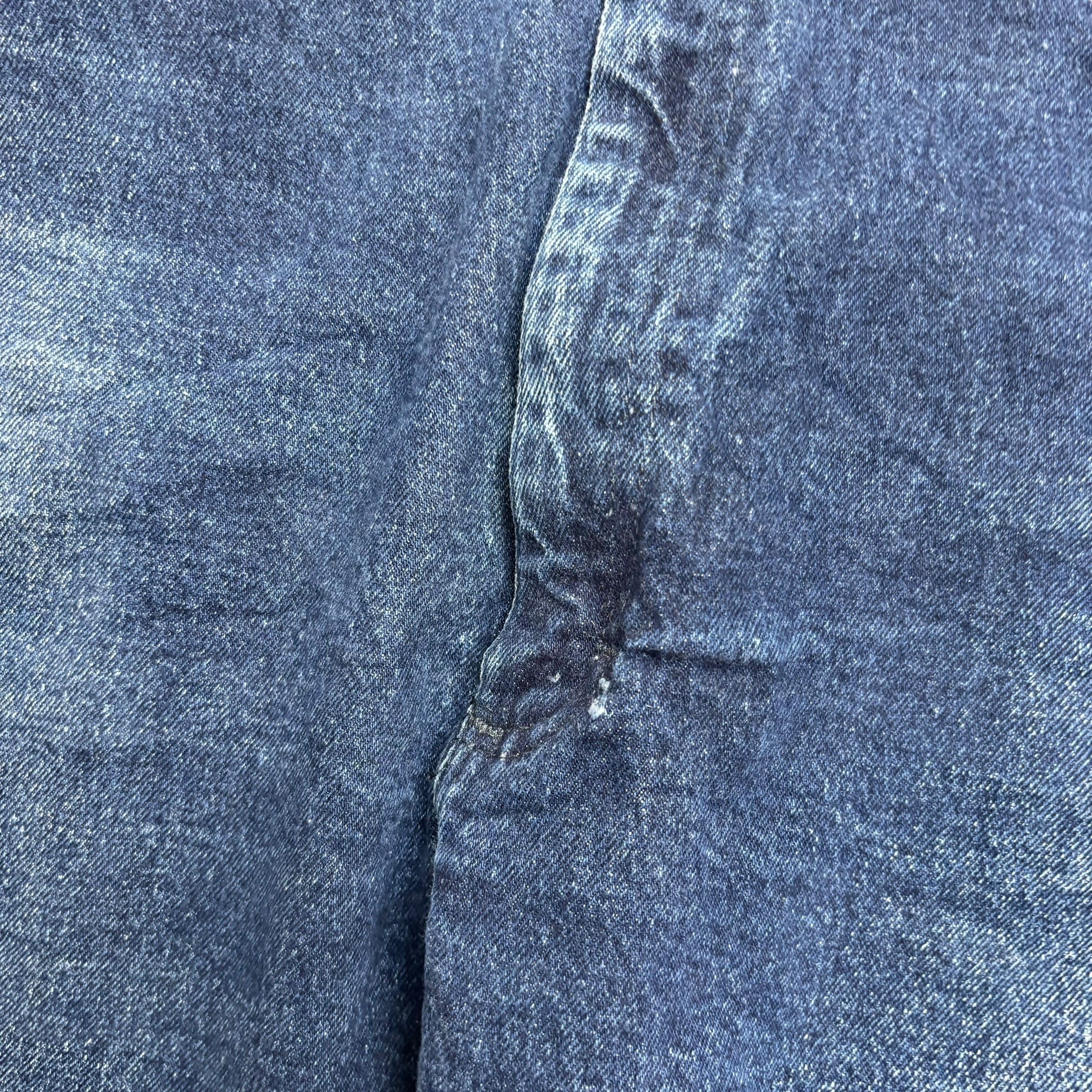 Wrangler Jeans Cowboy Cut W44 L29 Mens Dark Blue 947 Bootcut Fit Stretch