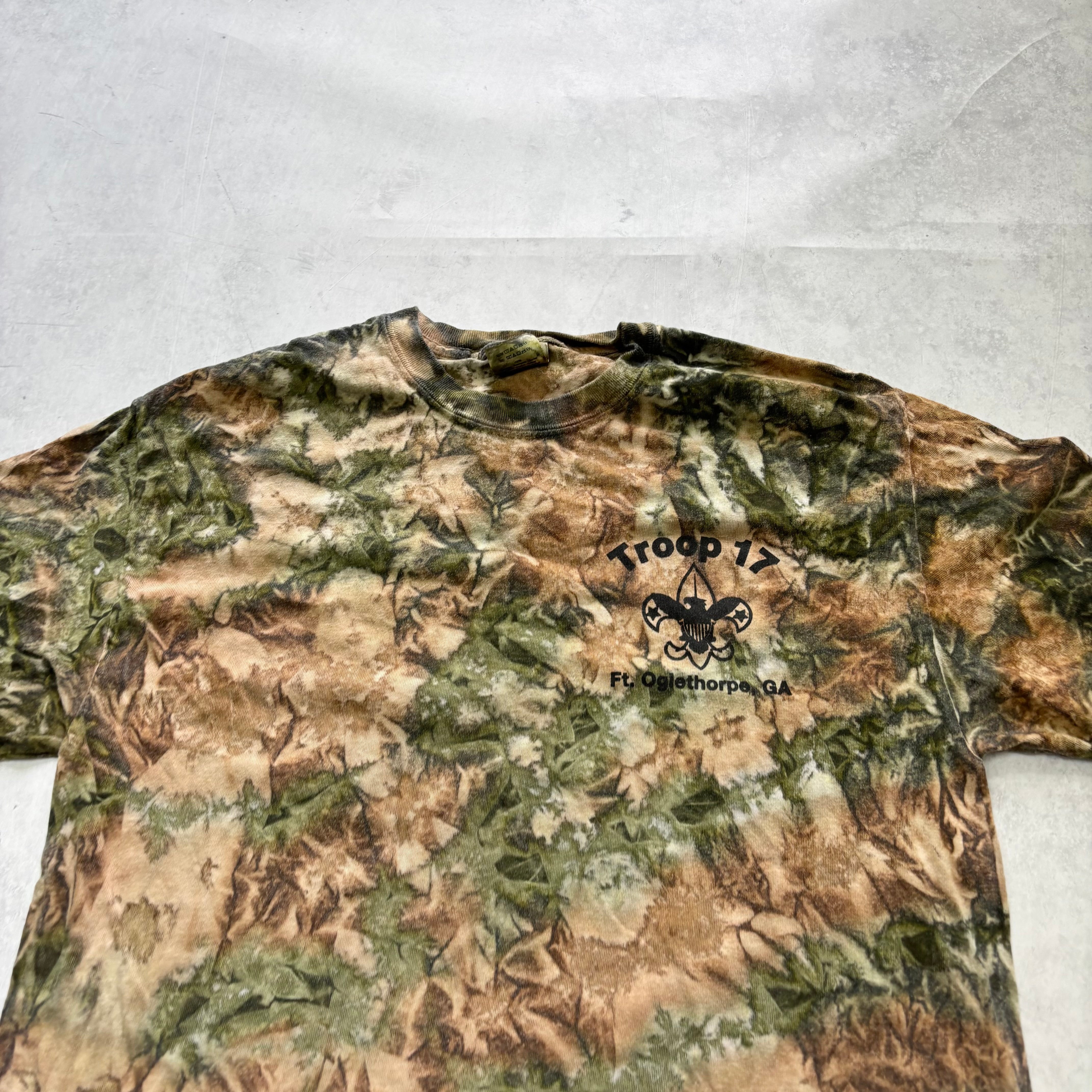 RealTree T Shirt Mens Medium Camo Y2K Hunting Cotton (E)