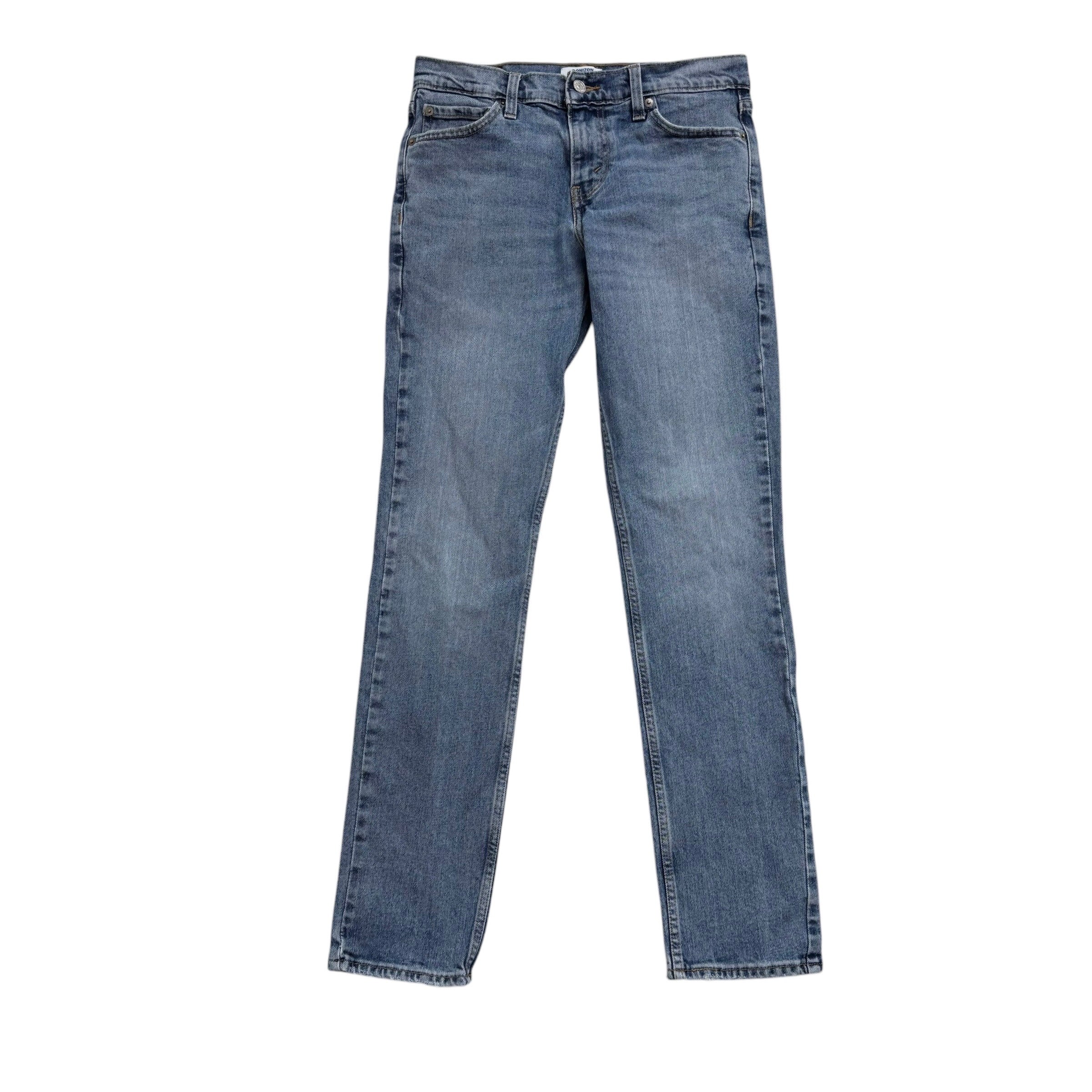 Levis Denizen Jeans W29 L32 Mens Mid Blue Slim Fit Stretch Denim (E)