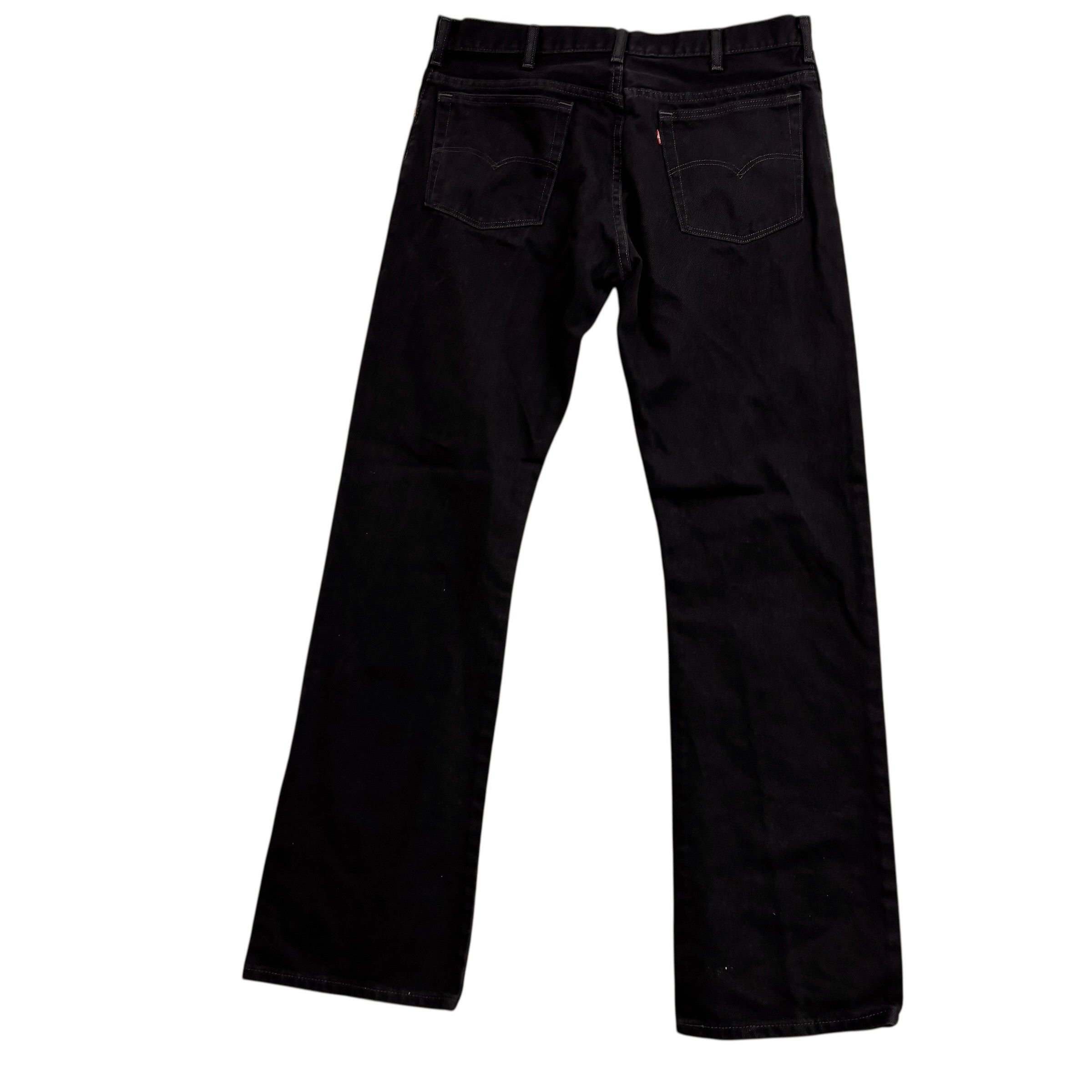 Levis 517 Jeans W38 L36 Mens Black Regular Bootcut Fit Denim