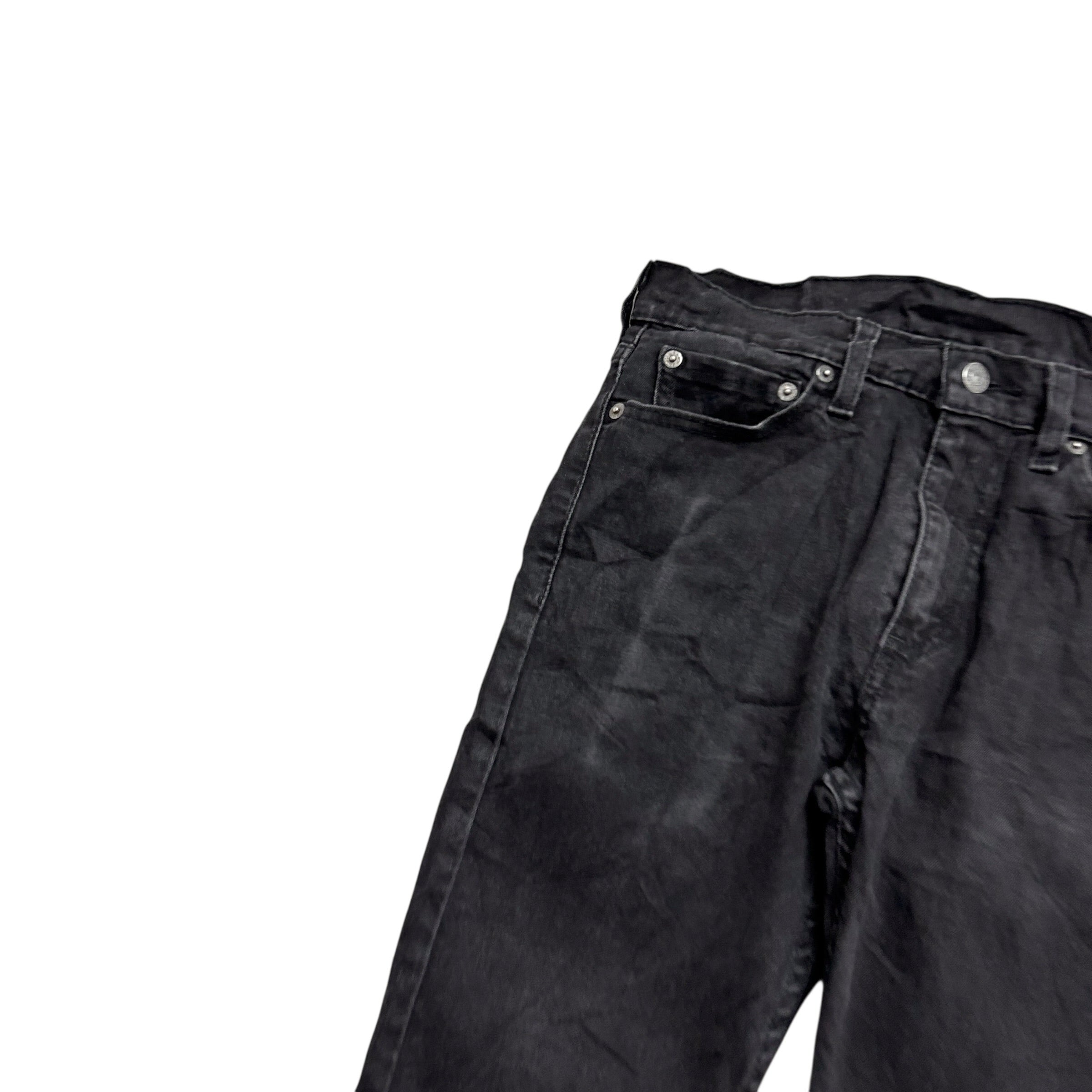 Levis 510 Jeans W30 L28 Mens Black Skinny Fit Stretch Denim