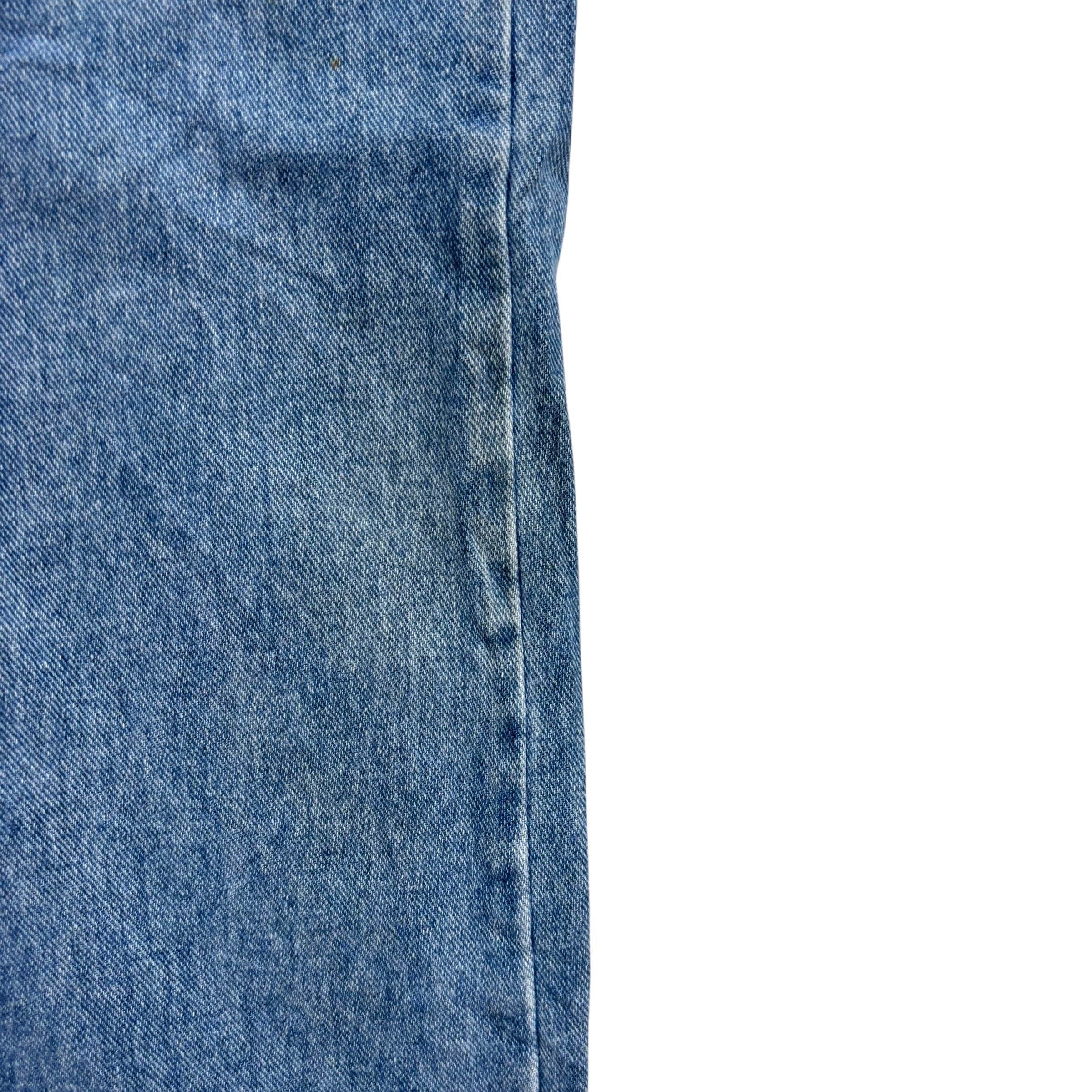 Wrangler Jeans W40 L32 Mens Light Blue Relaxed Straight Fit Denim