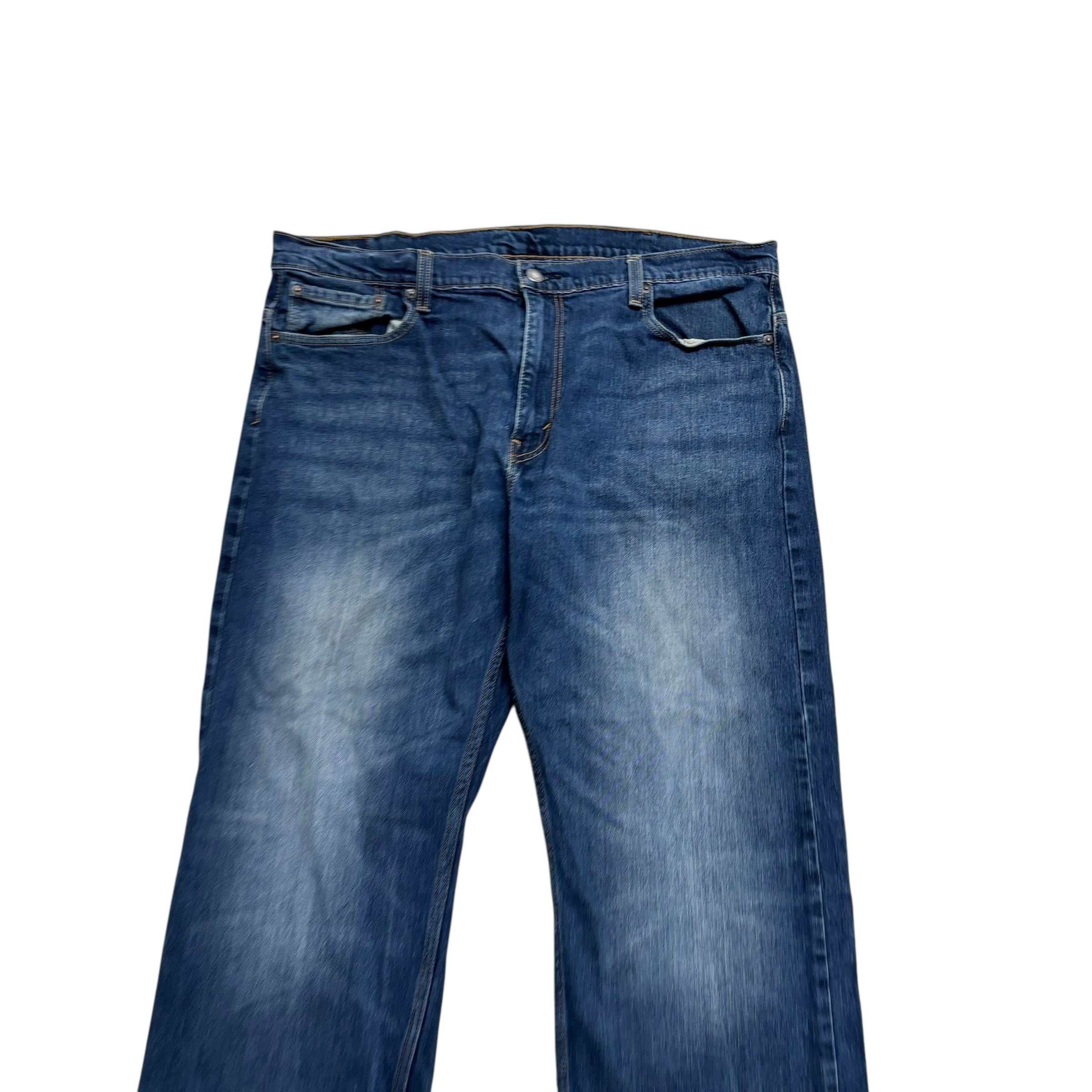 Levis 514 Jeans W40 L29 Mens Mid Blue Regular Straight Fit Stretch Denim