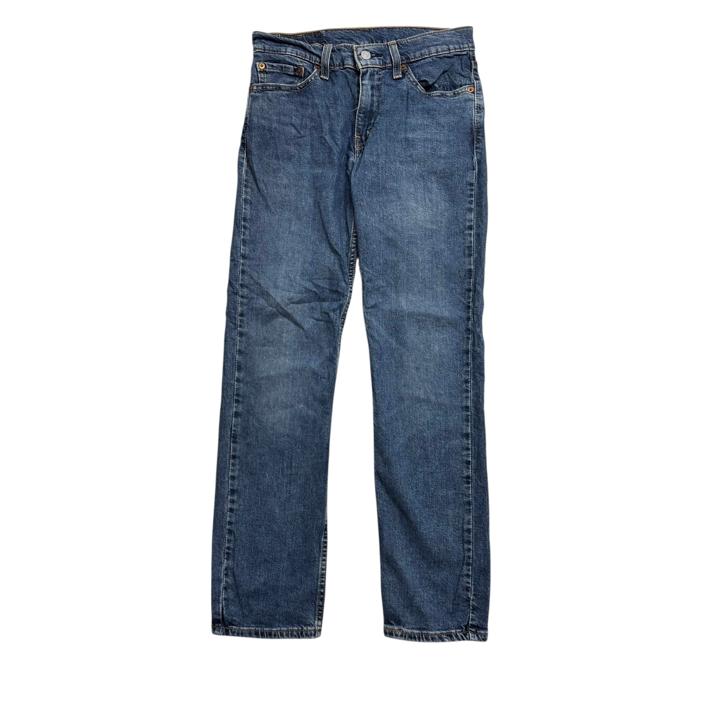 Levis 511 Jeans W29 L30 Mens Mid Blue Slim Fit Stretch Denim