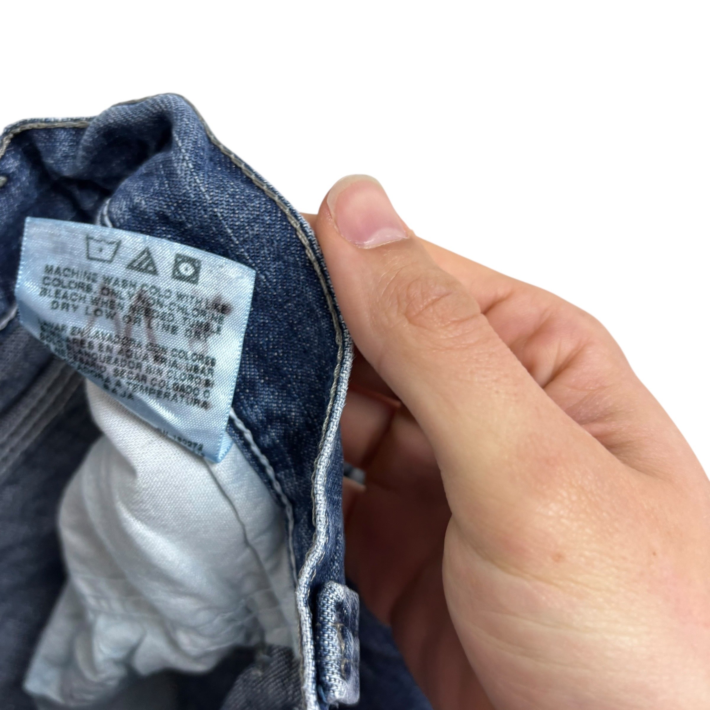 Wrangler Baggy Jorts W36 Mens Mid Blue Carpenter Denim Shorts Relaxed Fit (E)