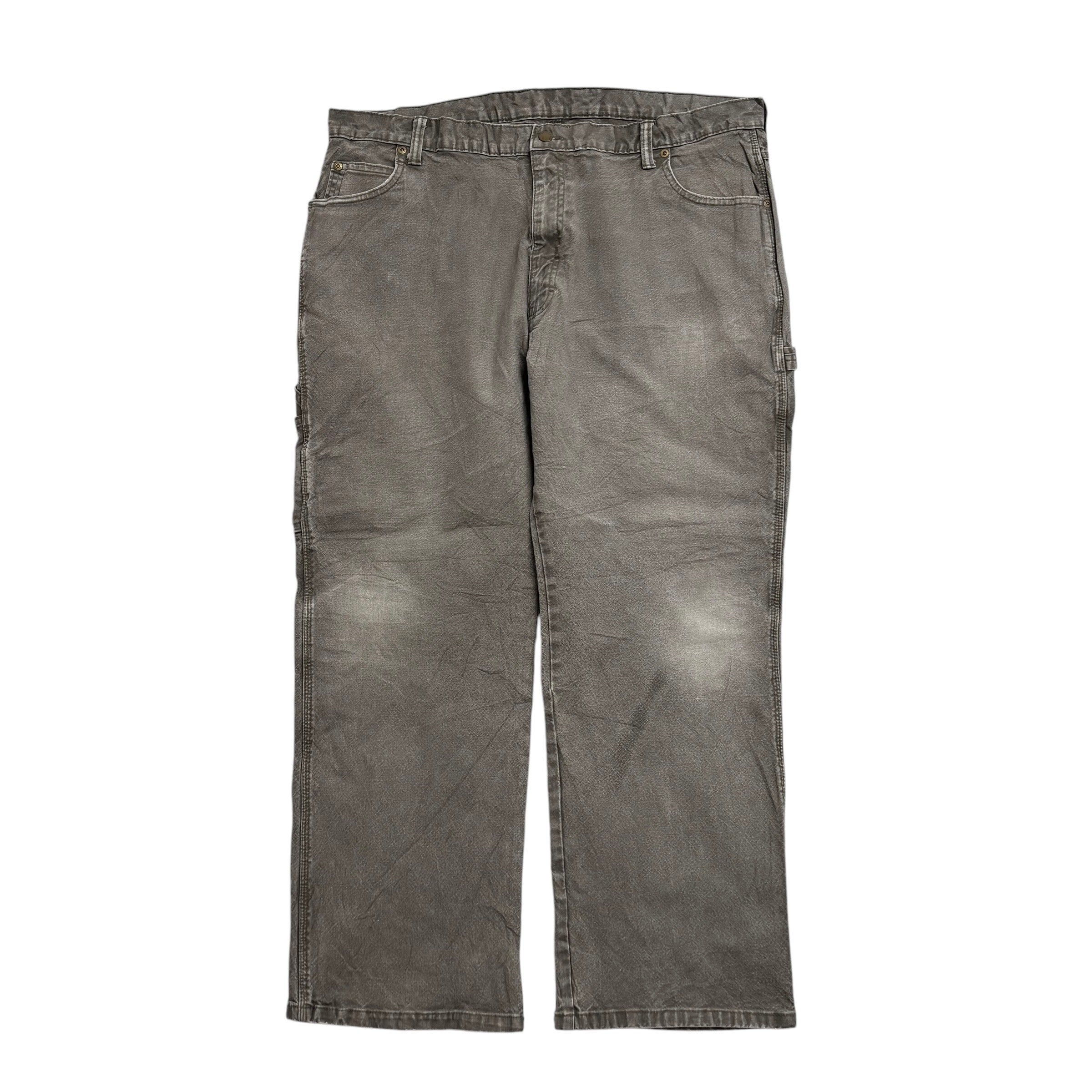Dickies Carpenter Pants W40 L30 Mens Green Relaxed Straight Trousers Jeans