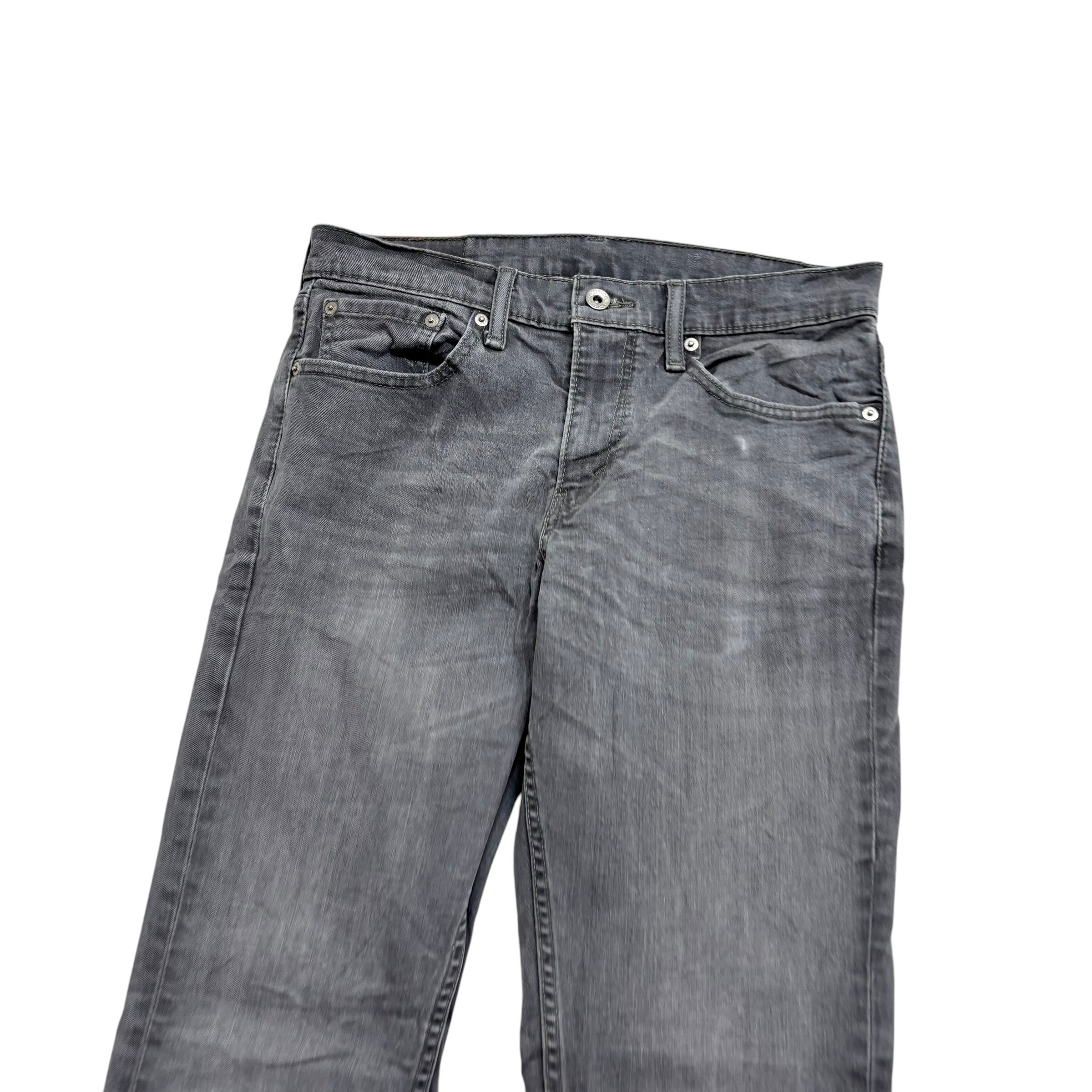 Levis 511 Jeans W31 L32 Mens Grey Slim Fit Stretch Denim