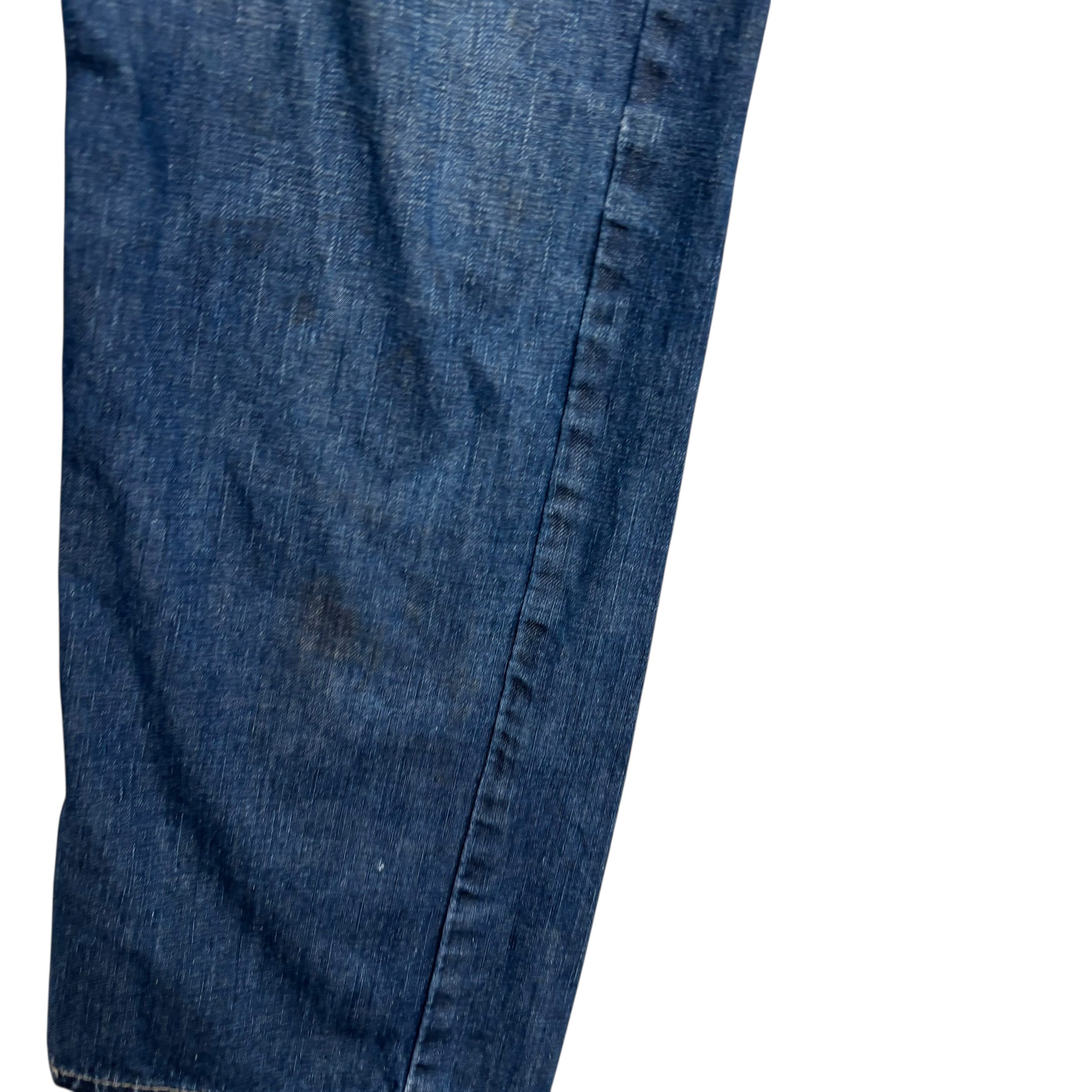 Levis 514 Jeans W30 L30 Mens Mid Blue Regular Straight Fit Vintage Denim (F)