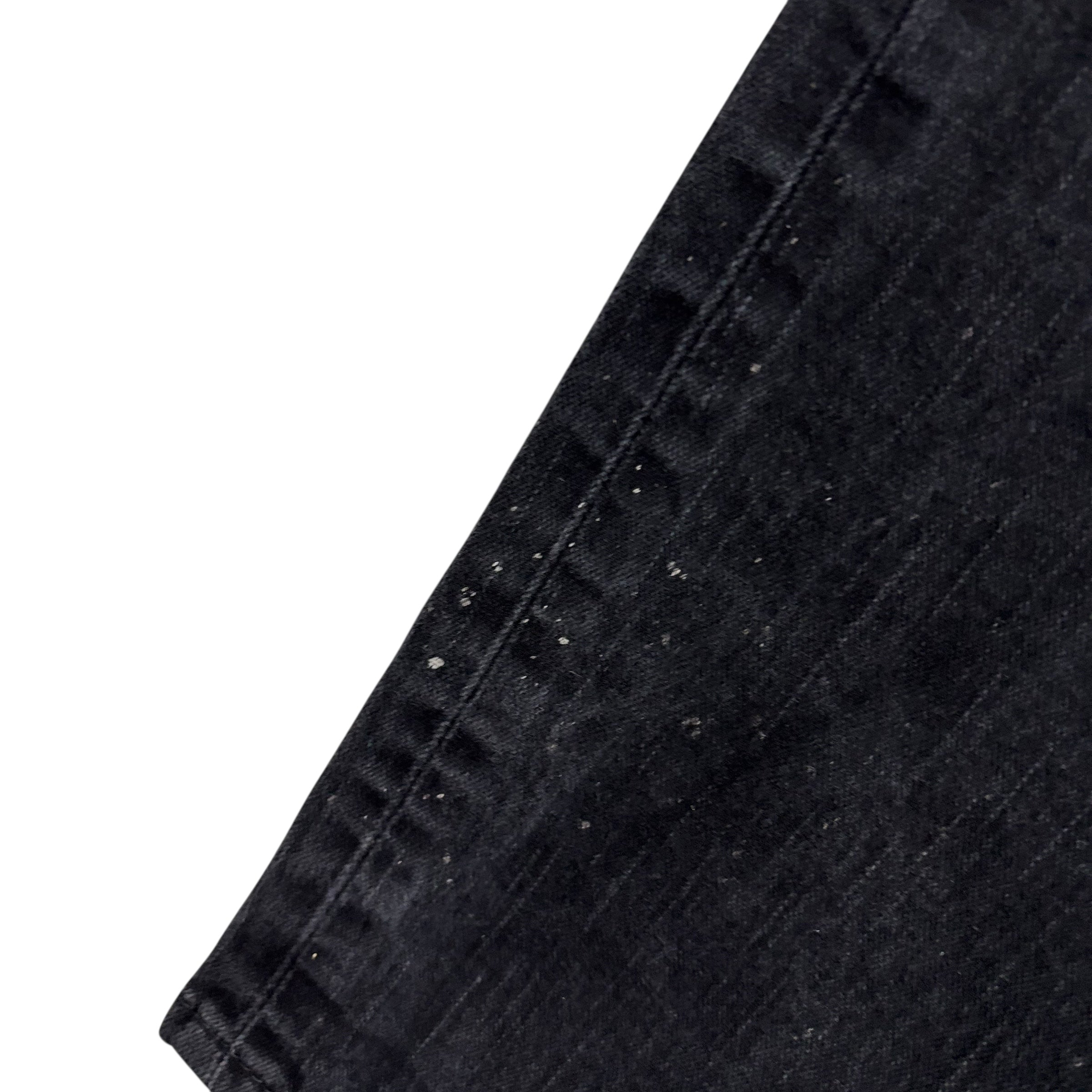 Levis 559 Jeans W38 L30 Mens Black Baggy Relaxed Straight Fit Stretch Denim (F)